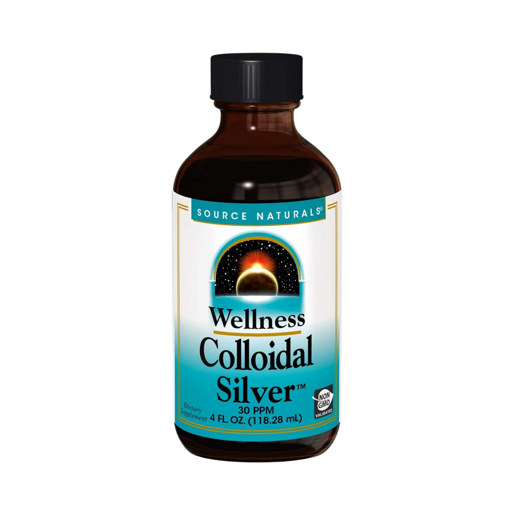 Source Naturals, Wellness Colloidal Silver, 30 Ppm, 4 Oz Liquid