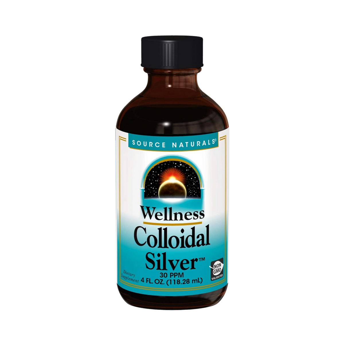 Source Naturals, Wellness Colloidal Silver, 30 Ppm, 4 Oz Liquid