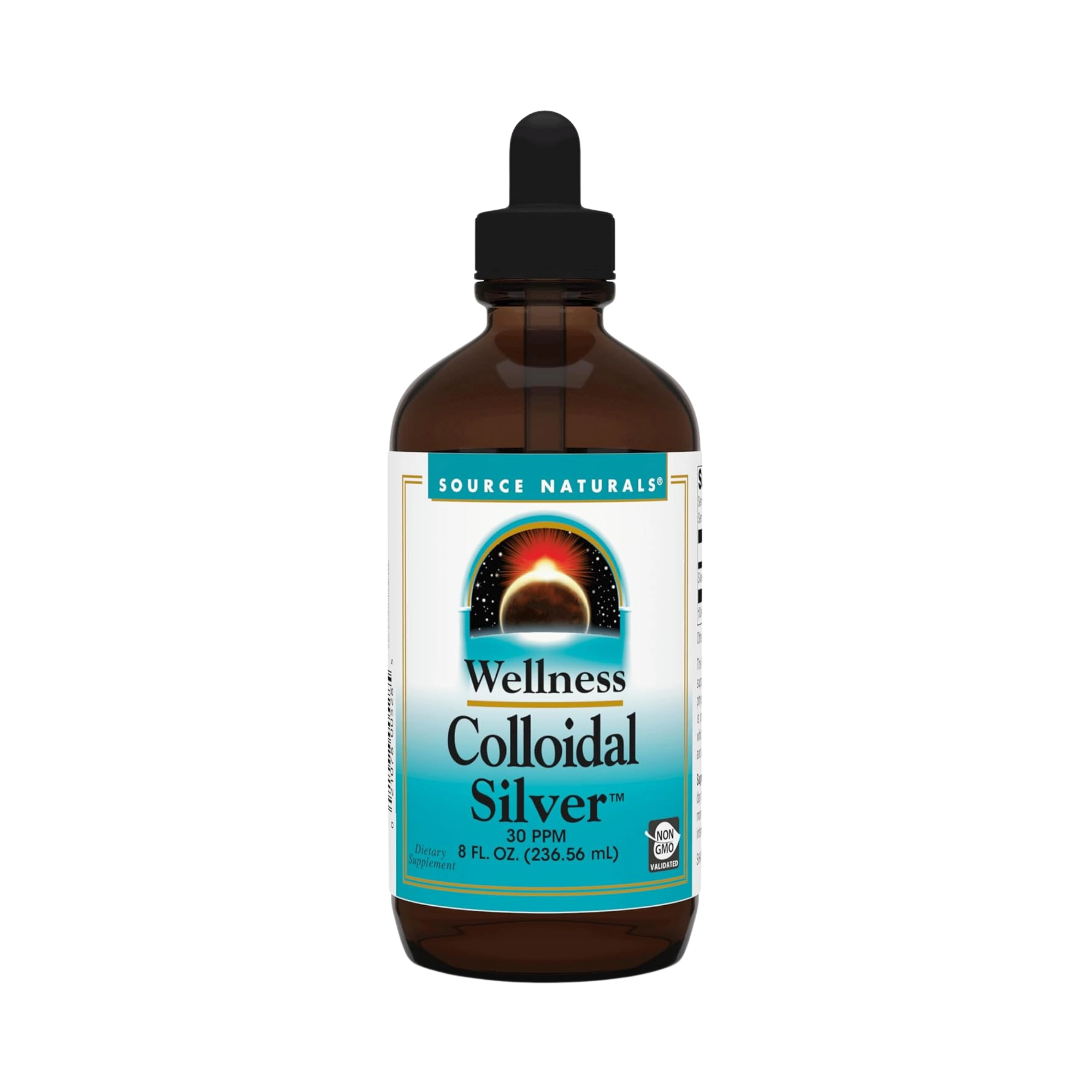 Source Naturals, Wellness Colloidal Silver, 30 Ppm, 8 Oz Liquid