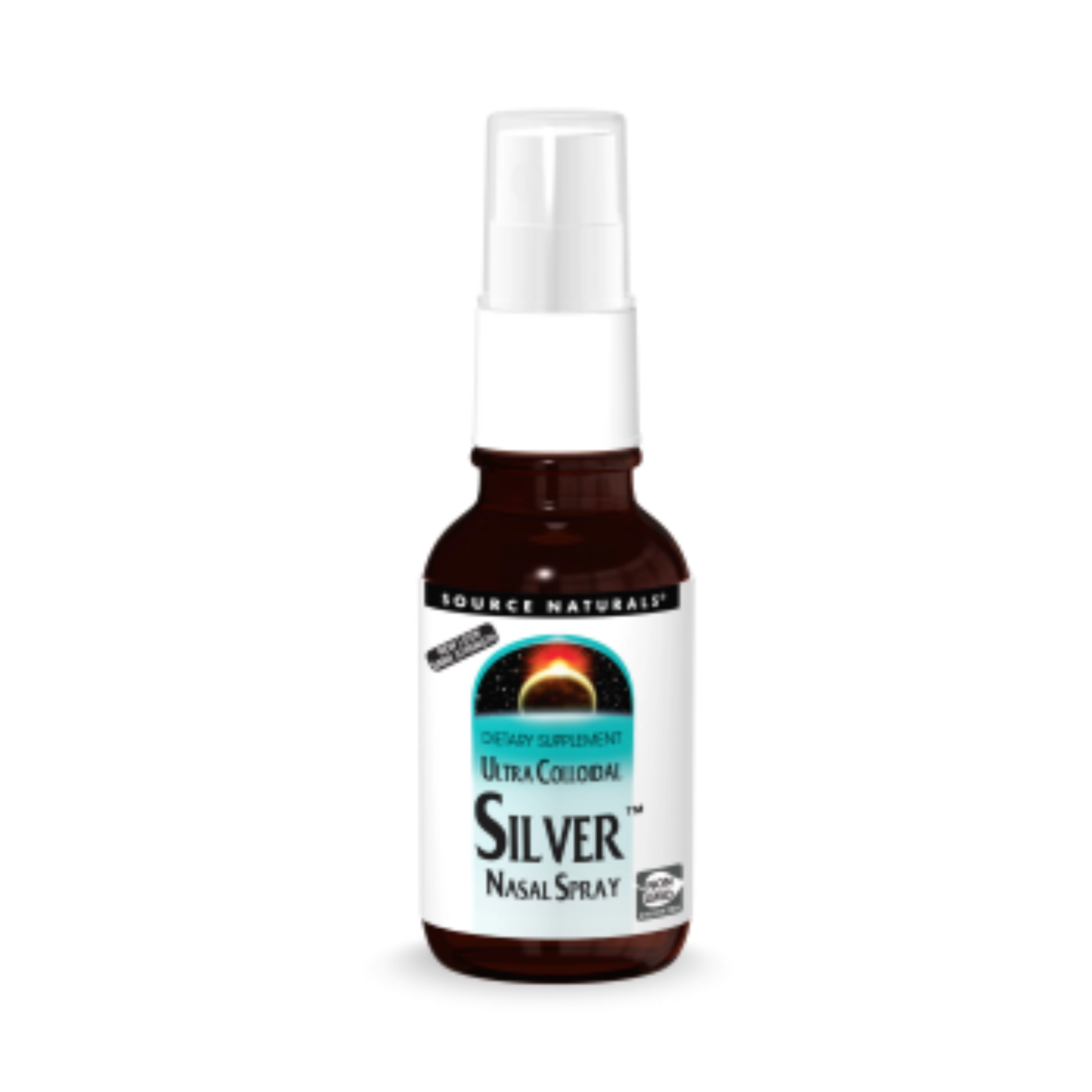 Source Naturals, Wellness Colloidal Silver Nasal Spray, 10 ppm, 1 Oz Liquid