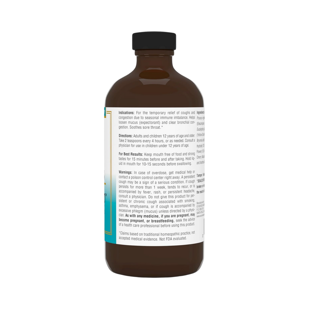 Source Naturals, Wellness Cough Syrup, 8 Oz Liquid