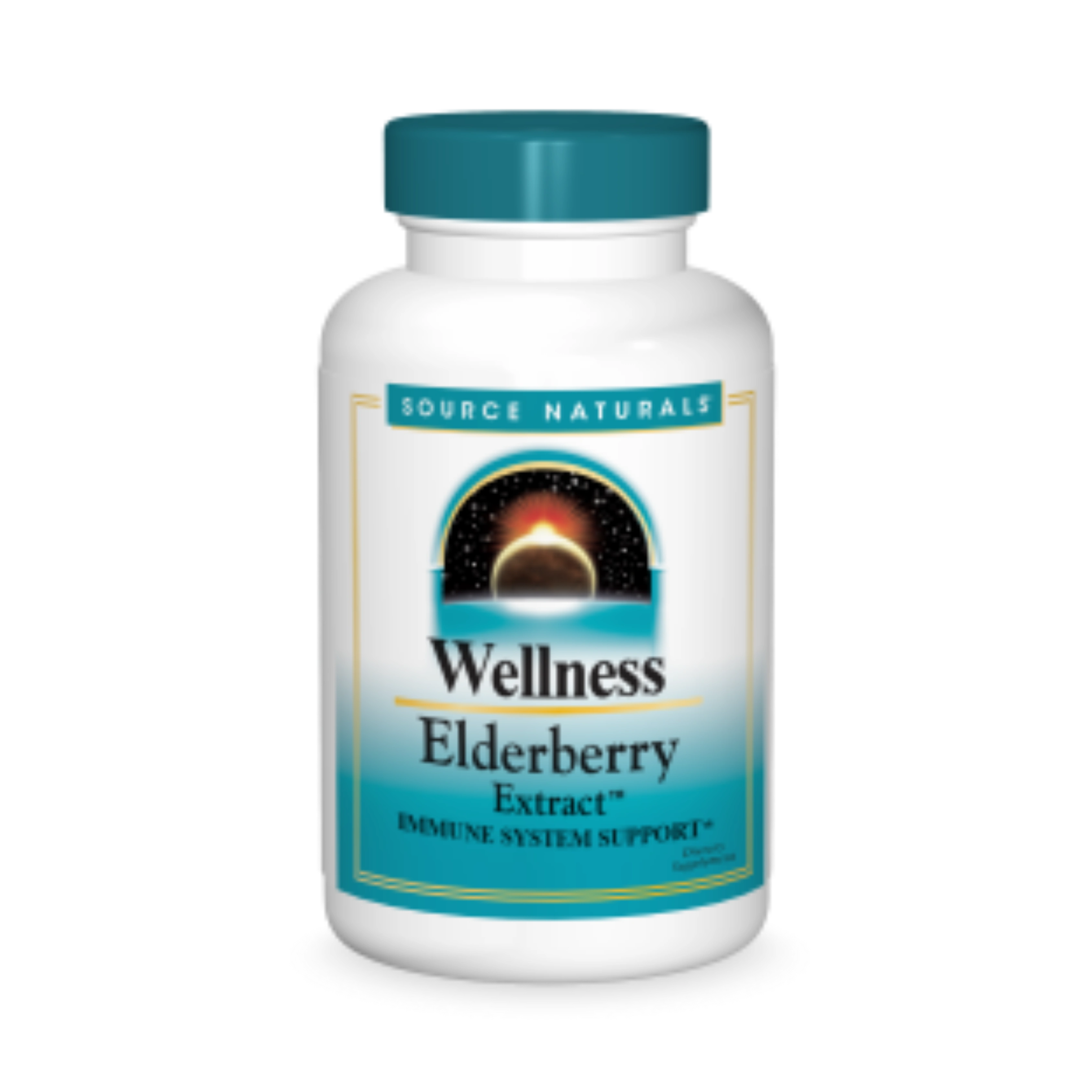 Source Naturals, Wellness Elderberry Extract, 500 Mg, 30 Tablets