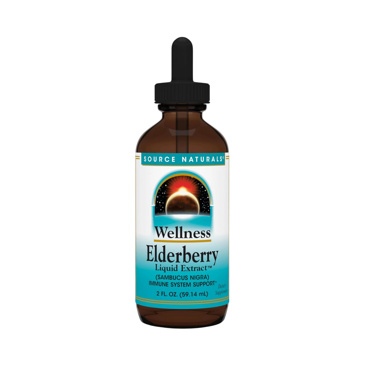 Source Naturals, Wellness Elderberry Liquid Extract, 2 Oz