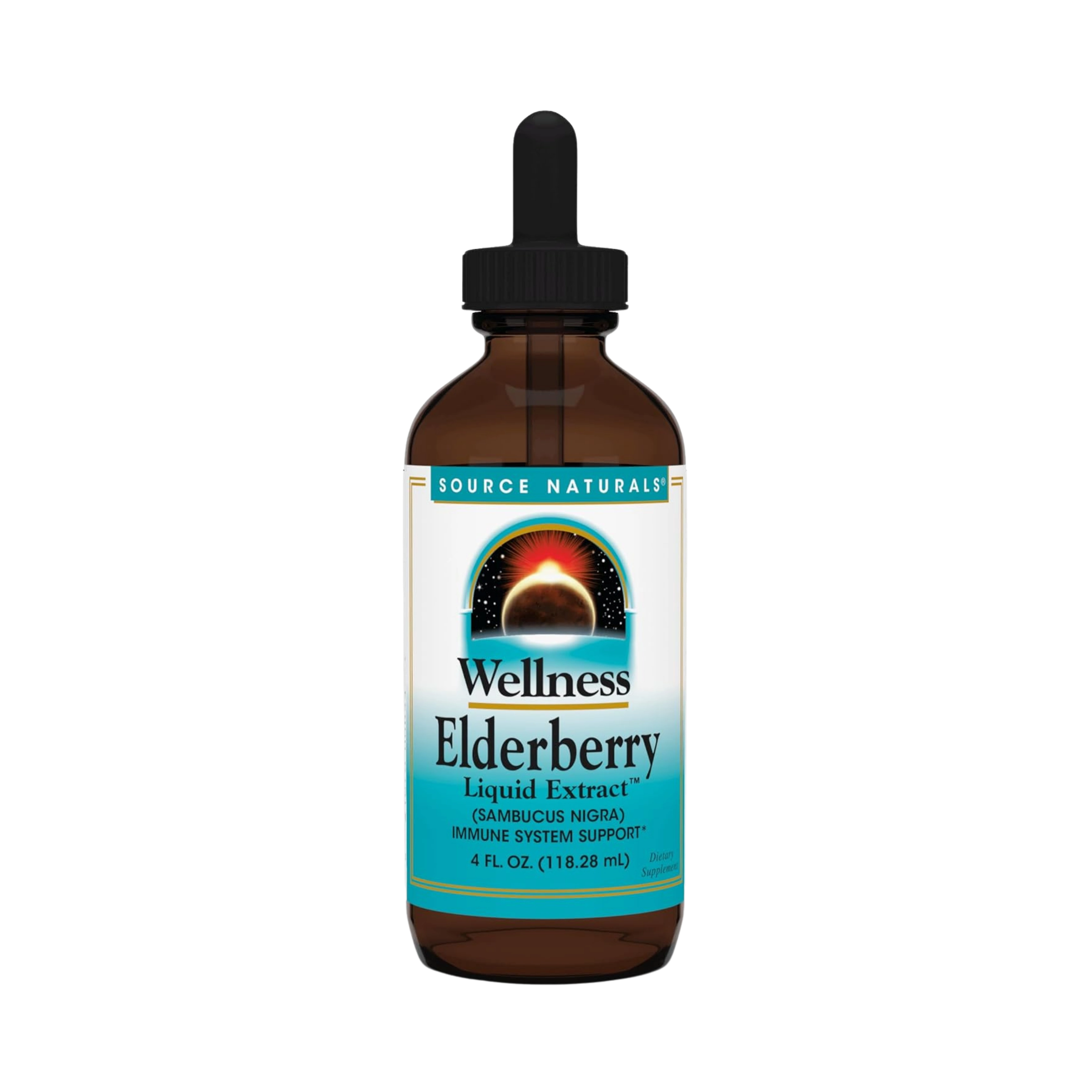 Source Naturals, Wellness Elderberry Liquid Extract, 4 Oz