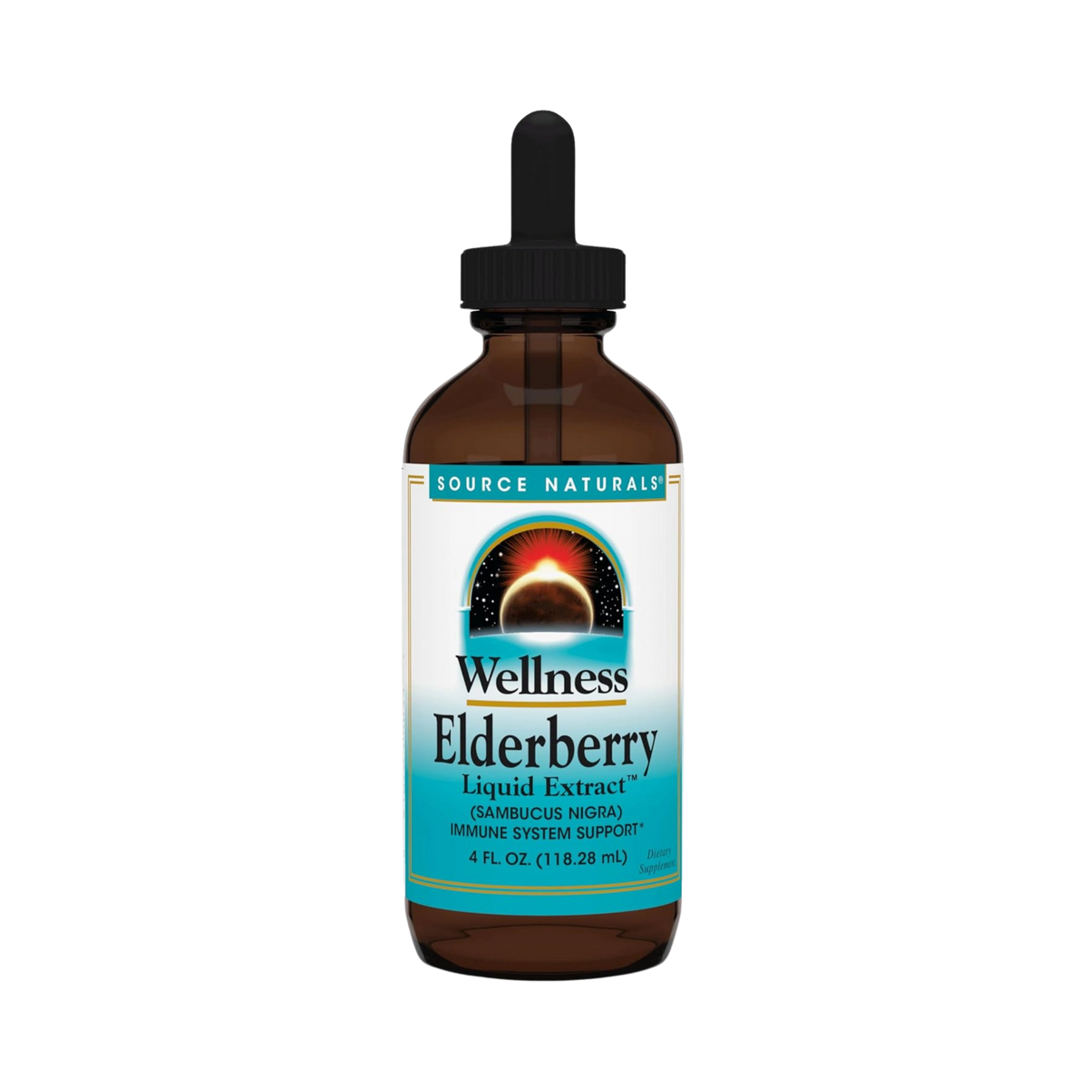 Source Naturals, Wellness Elderberry Liquid Extract, 4 Oz