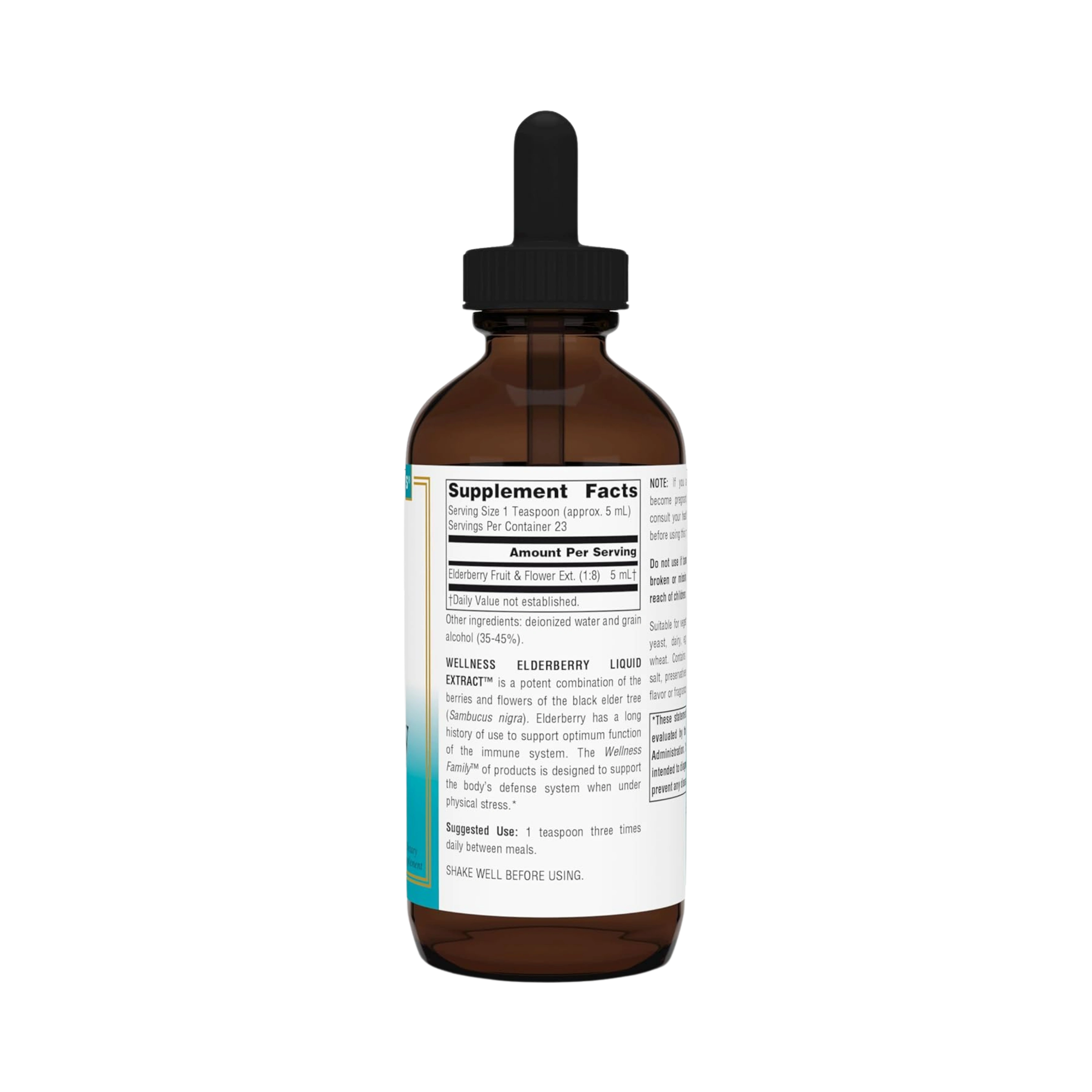 Source Naturals, Wellness Elderberry Liquid Extract, 4 Oz
