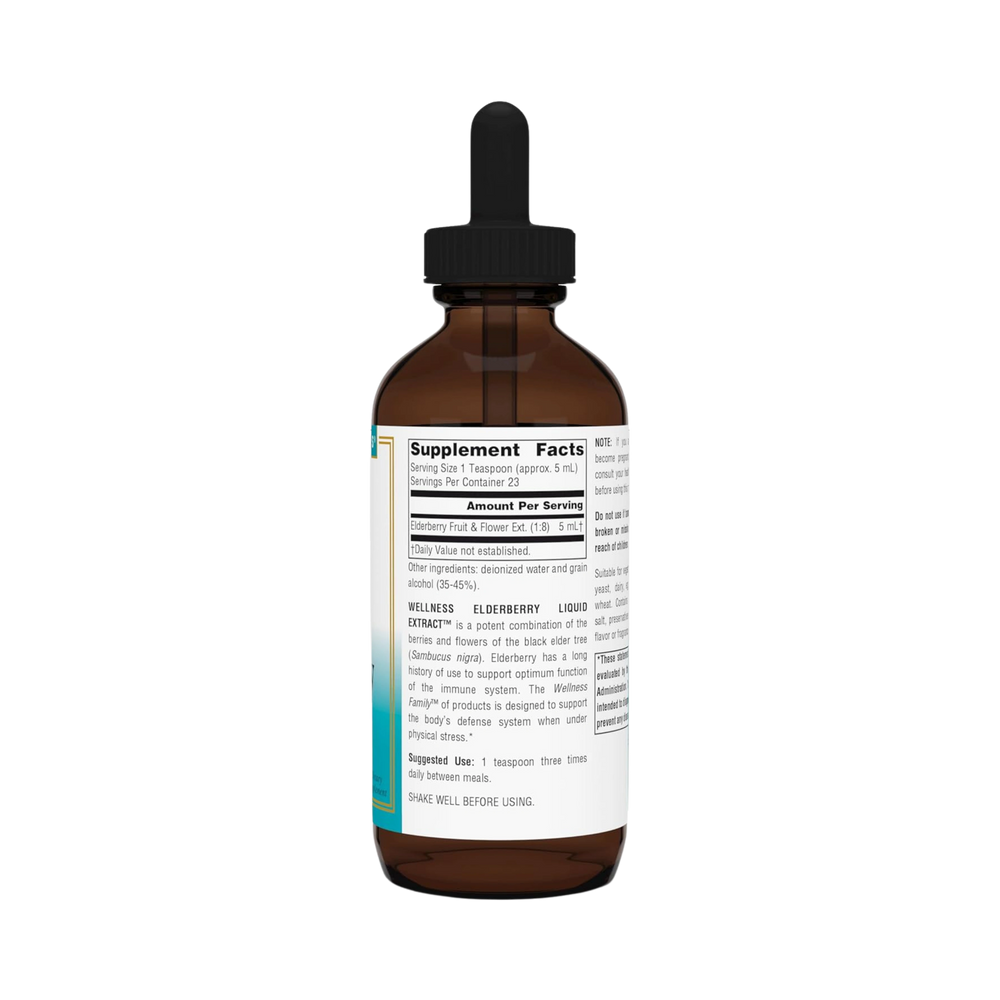 Source Naturals, Wellness Elderberry Liquid Extract, 4 Oz