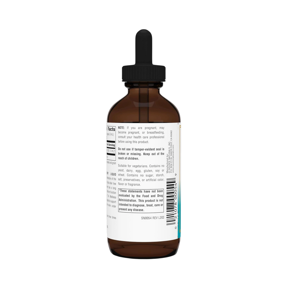 Source Naturals, Wellness Elderberry Liquid Extract, 4 Oz