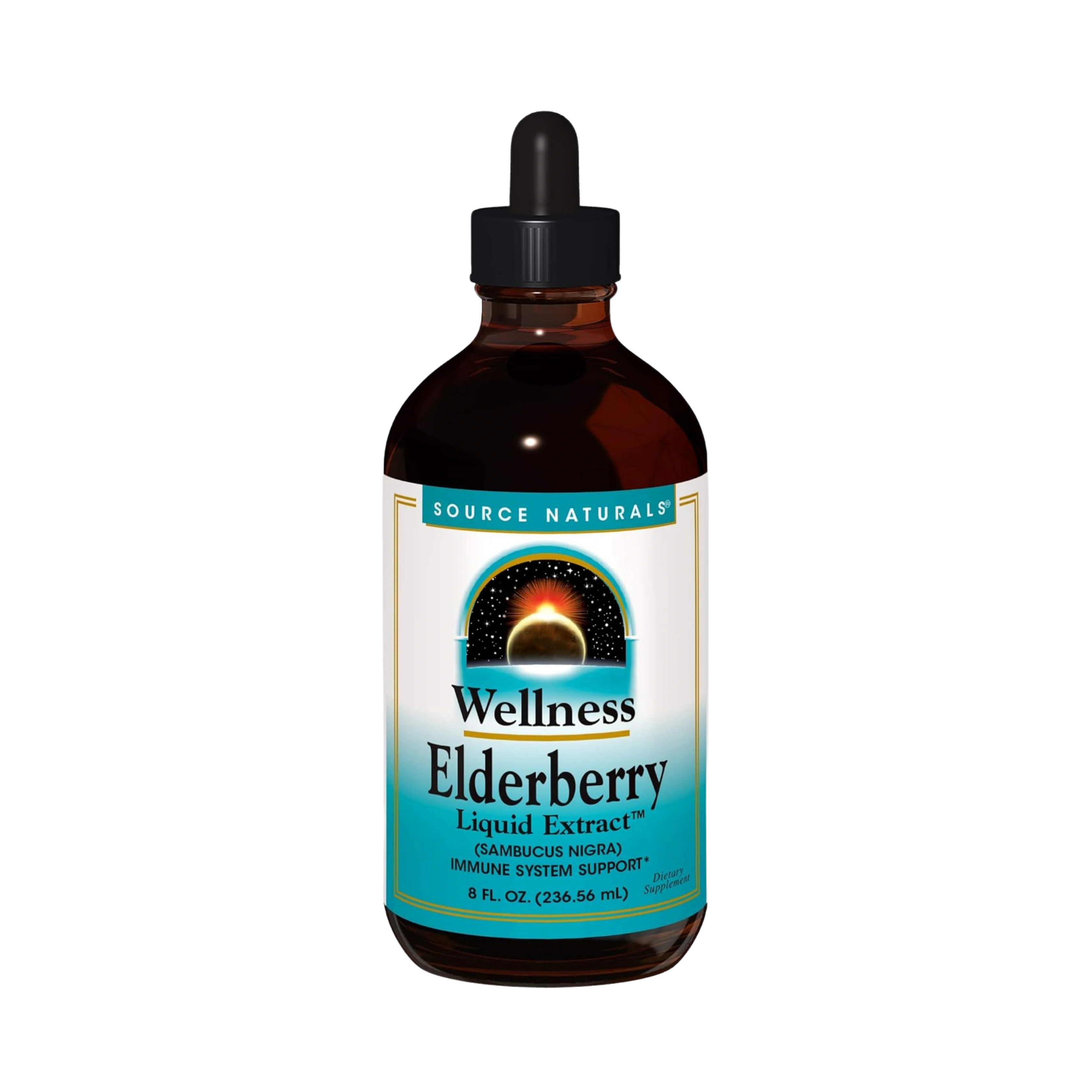 Source Naturals, Wellness Elderberry Liquid Extract, 8 Oz