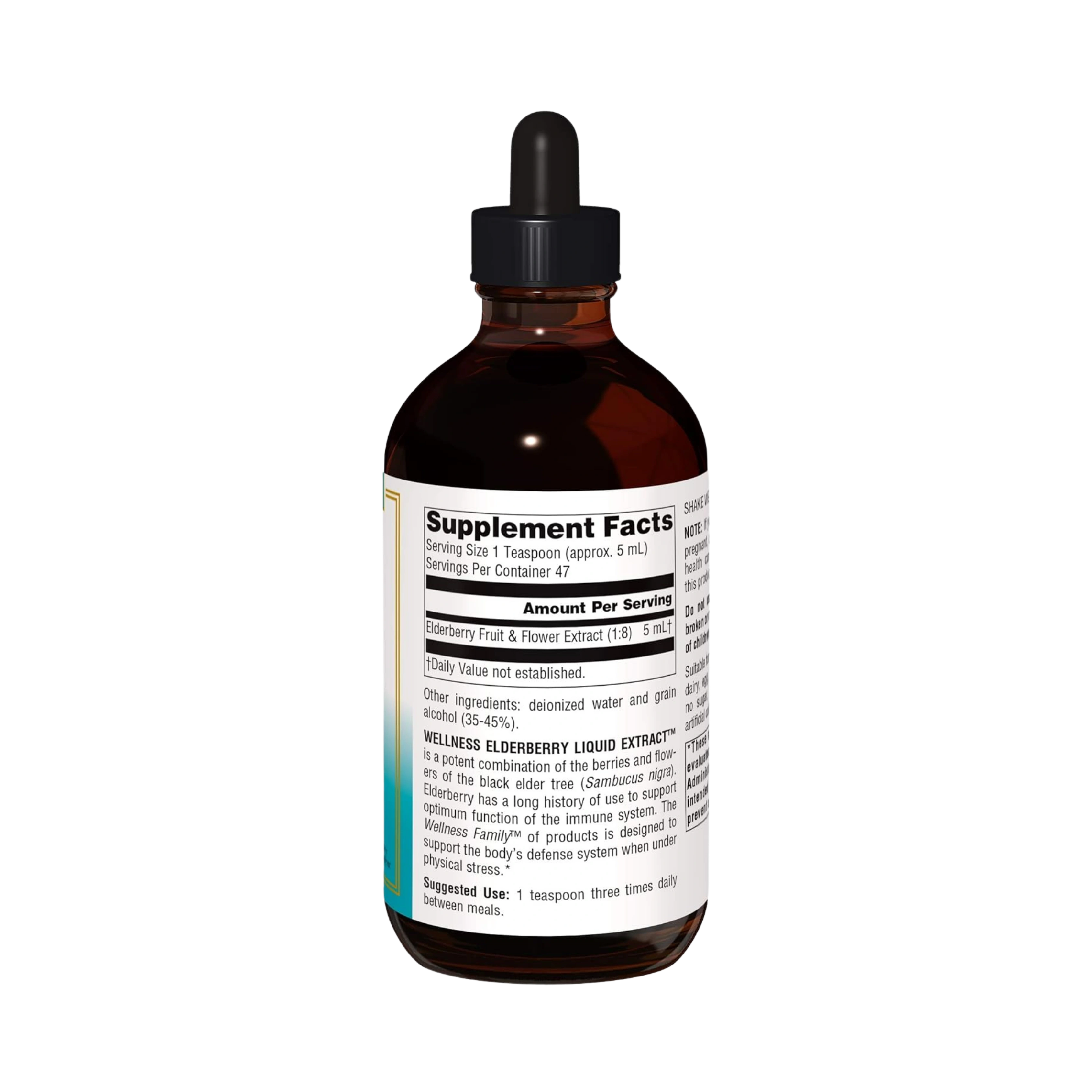 Source Naturals, Wellness Elderberry Liquid Extract, 8 Oz