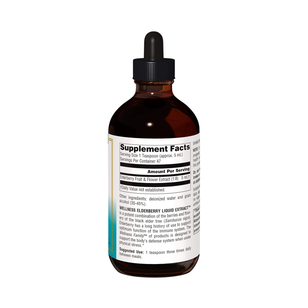 Source Naturals, Wellness Elderberry Liquid Extract, 8 Oz