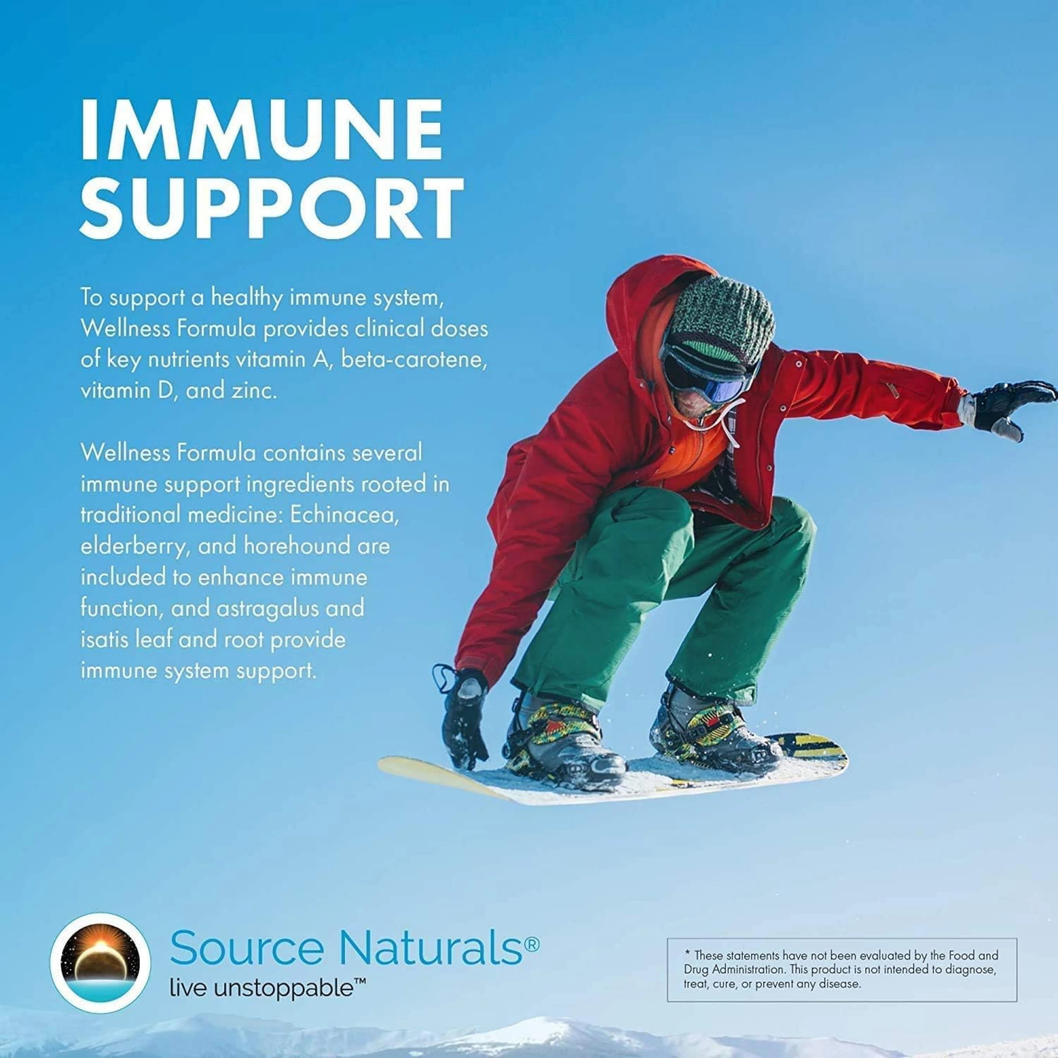 Source Naturals, Wellness Formula, 120 Capsules