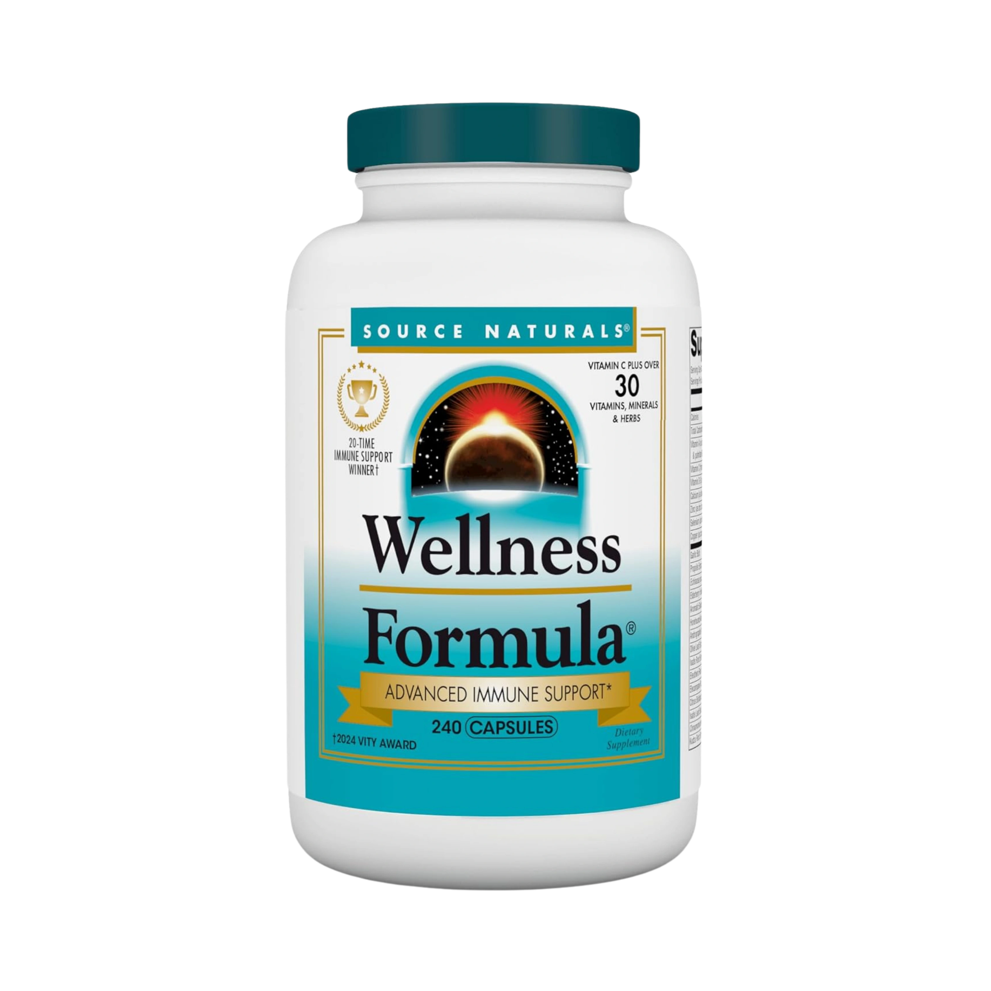 Source Naturals, Wellness Formula, 240 Capsules