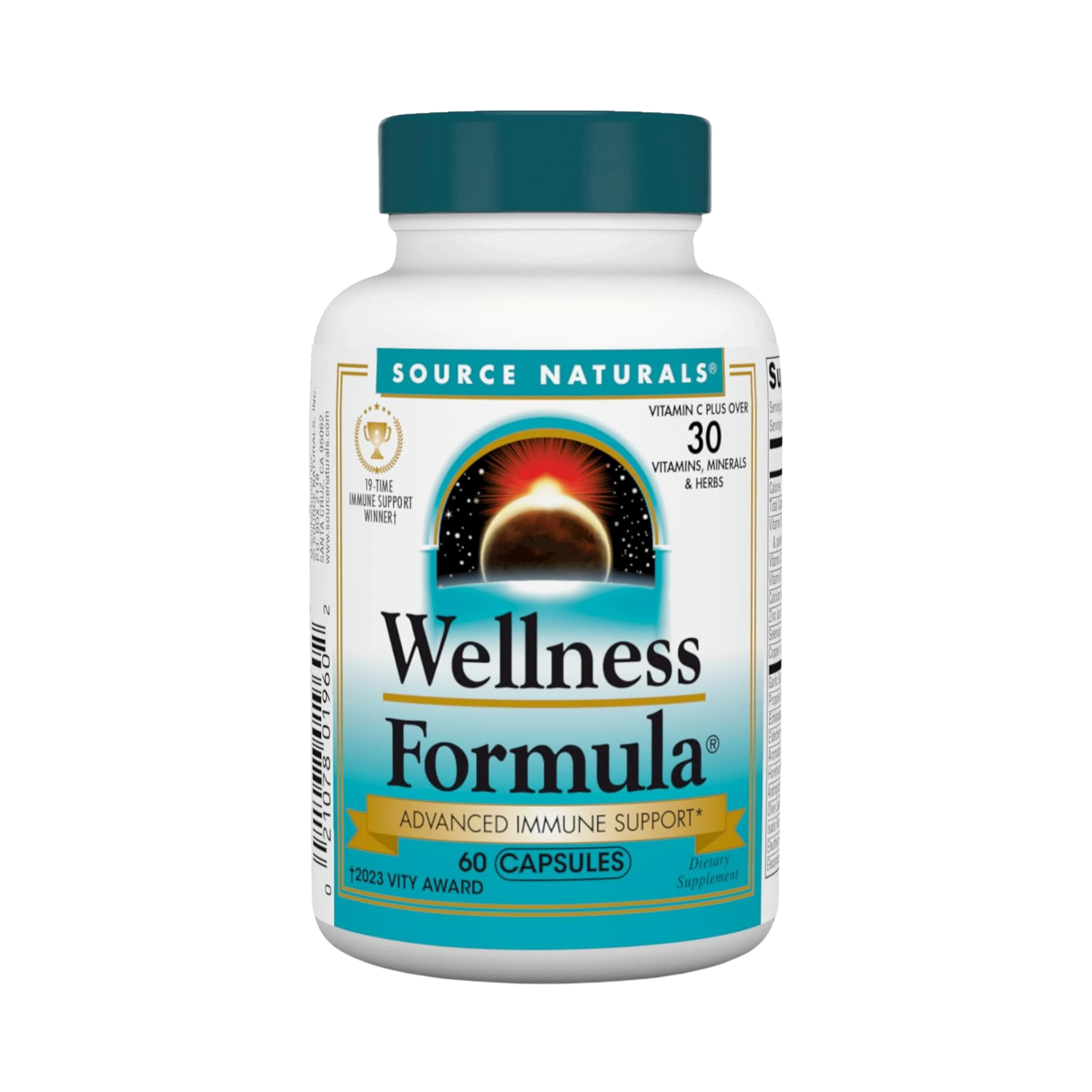 Source Naturals, Wellness Formula, 60 Capsules