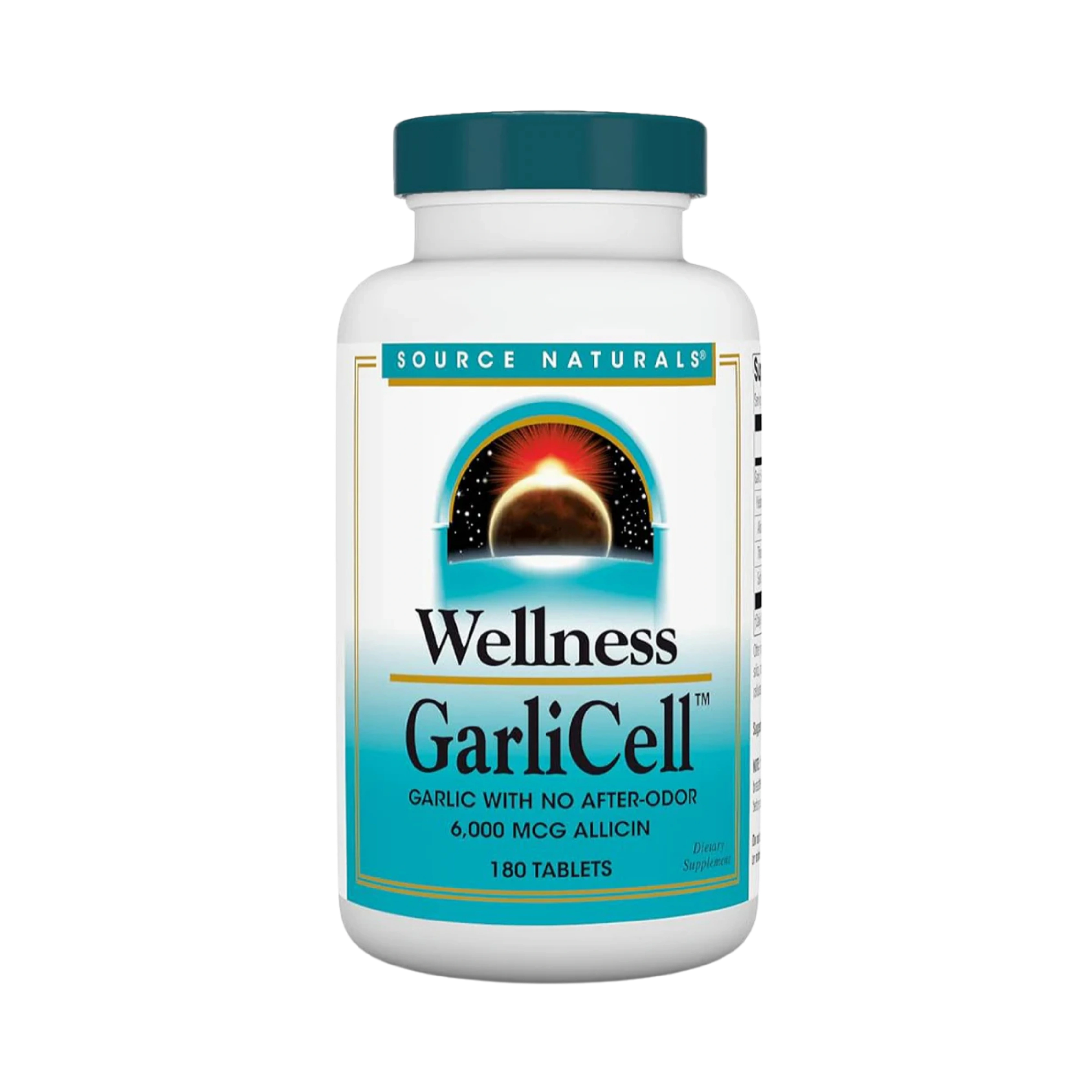 Source Naturals, Wellness GarliCell, 6000 Mcg, 180 Tablets