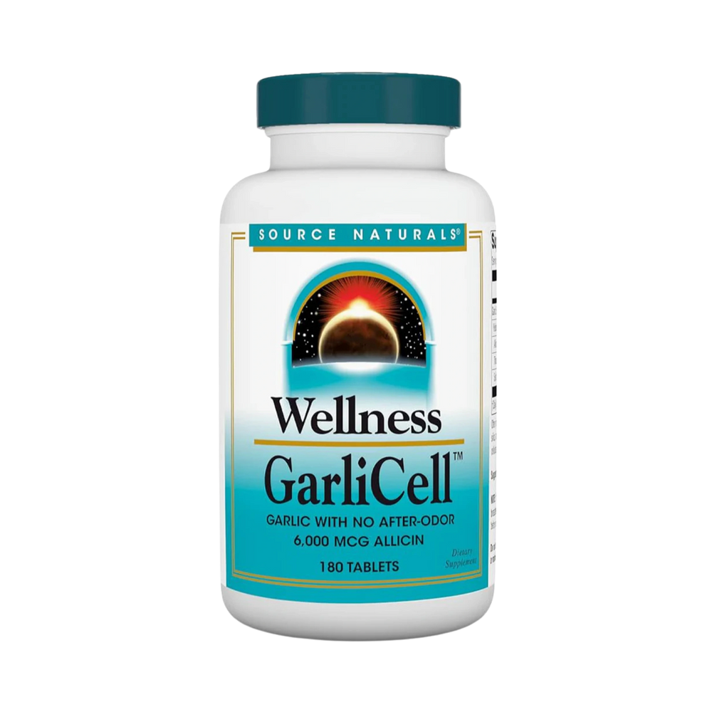 Source Naturals, Wellness GarliCell, 6000 Mcg, 180 Tablets