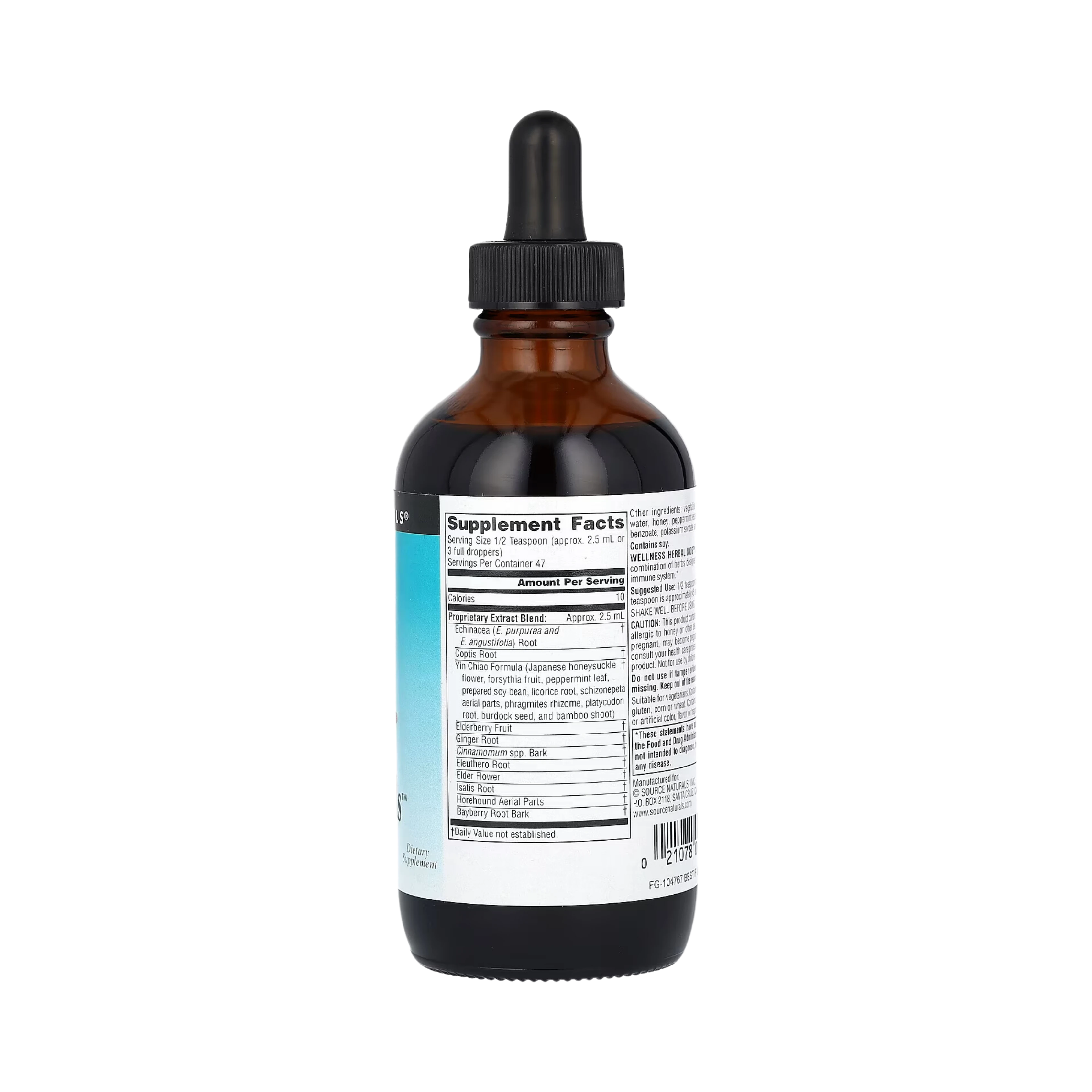 Source Naturals, Wellness Herbal Kids, 2 Oz Liquid