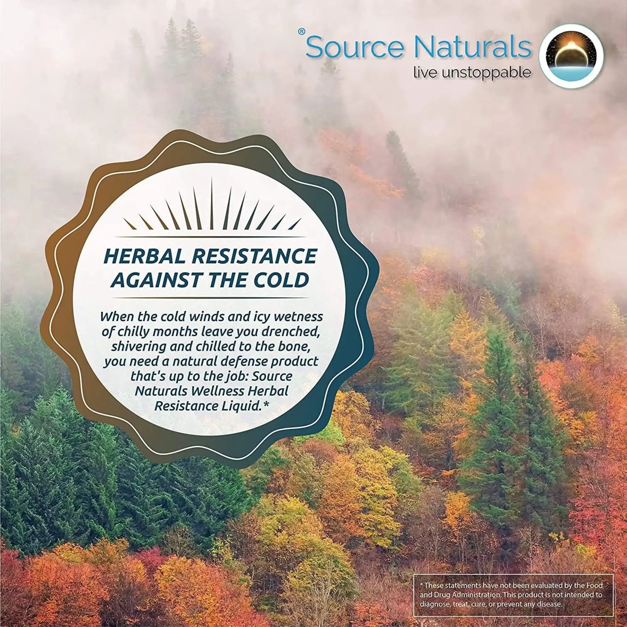 Source Naturals, Wellness Herbal Resistance, 2 Fl Oz Liquid
