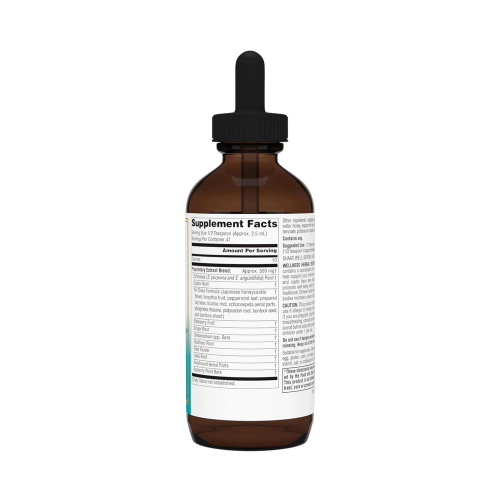 Source Naturals, Wellness Herbal Resistance, 4 Oz Alcohol Free Liquid