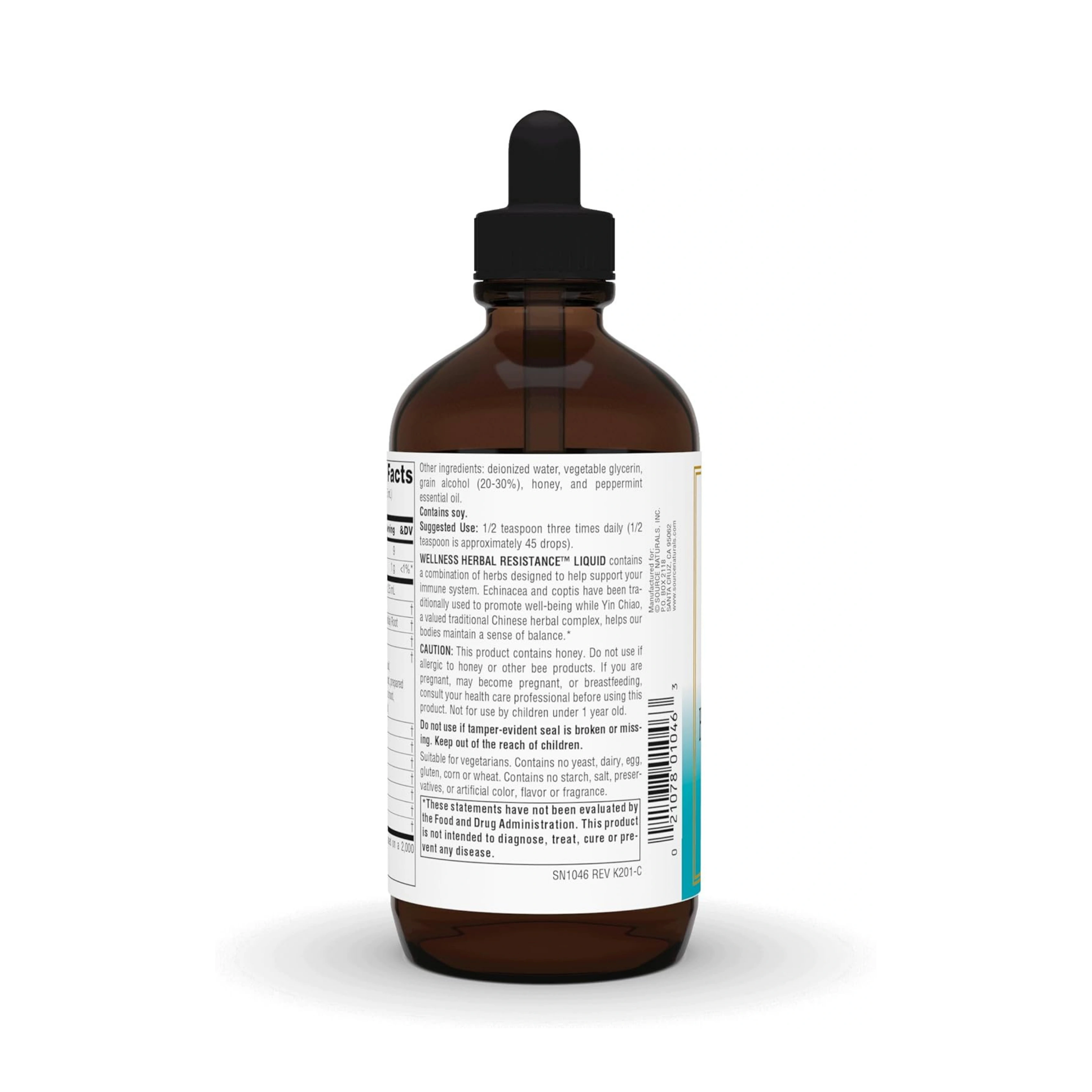 Source Naturals, Wellness Herbal Resistance, 8 Fl Oz Liquid