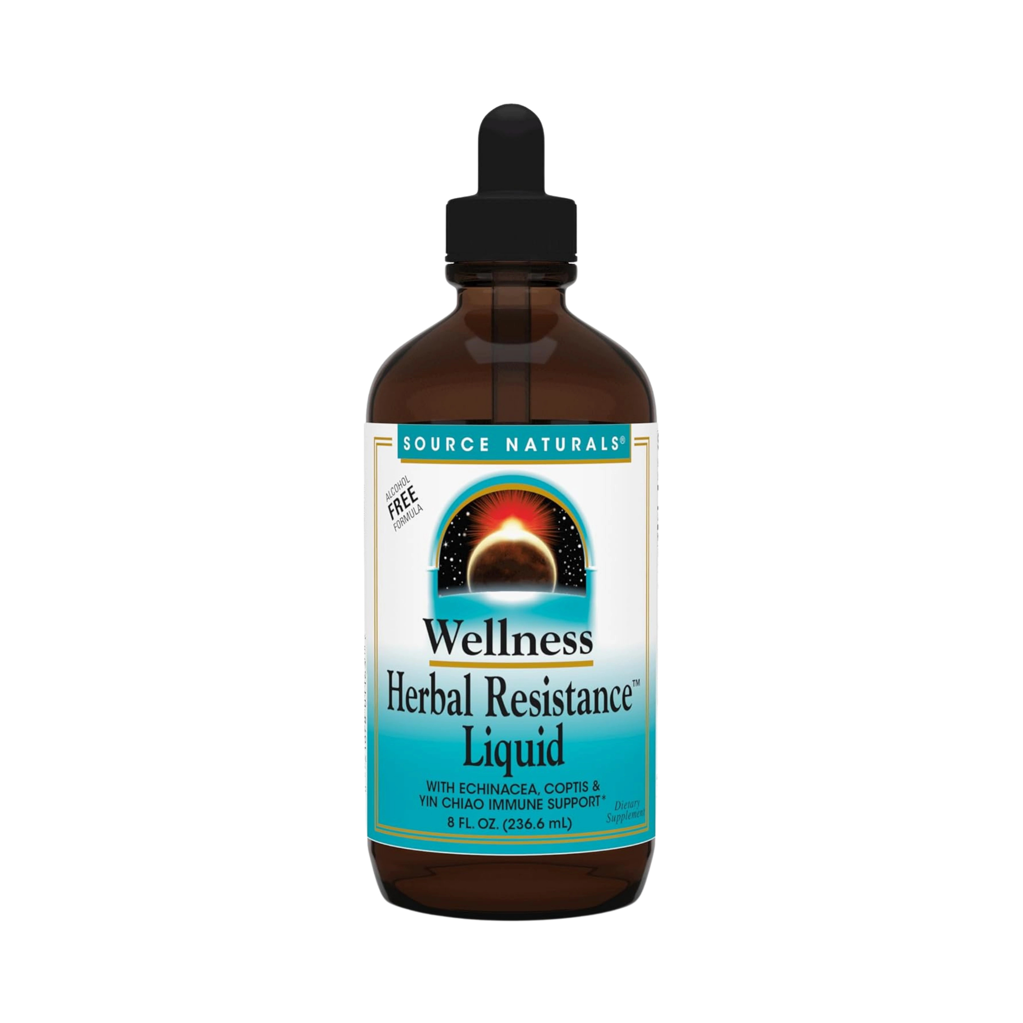 Source Naturals, Wellness Herbal Resistance, 8 Oz Alcohol Free Liquid