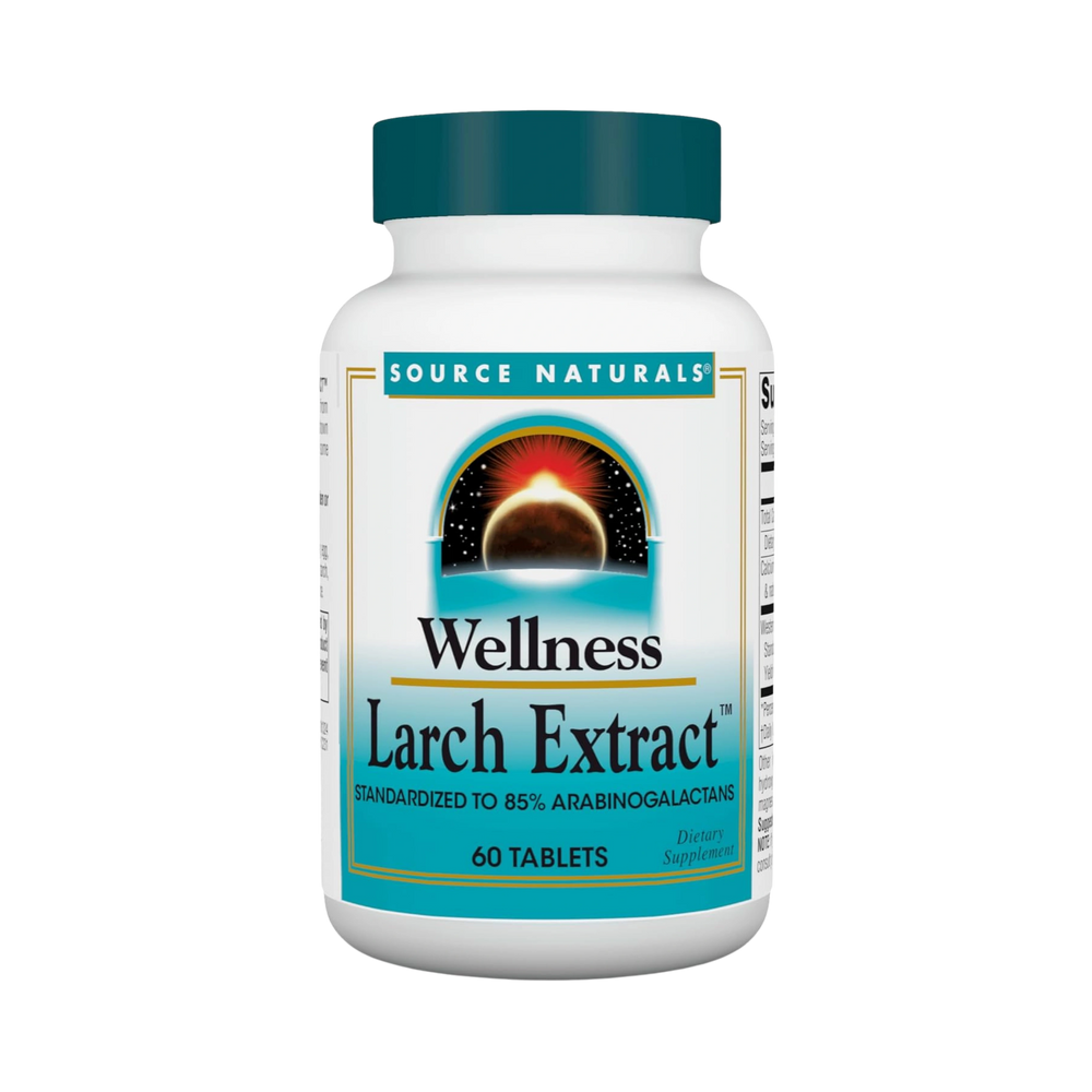 Source Naturals, Wellness Larch Extract, 1000 Mg, 60 Tables