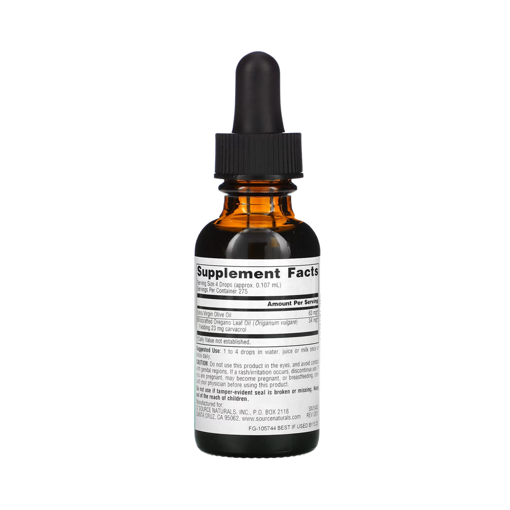 Source Naturals, Wellness Oil of Oregano, 0.4 Oz Liquid
