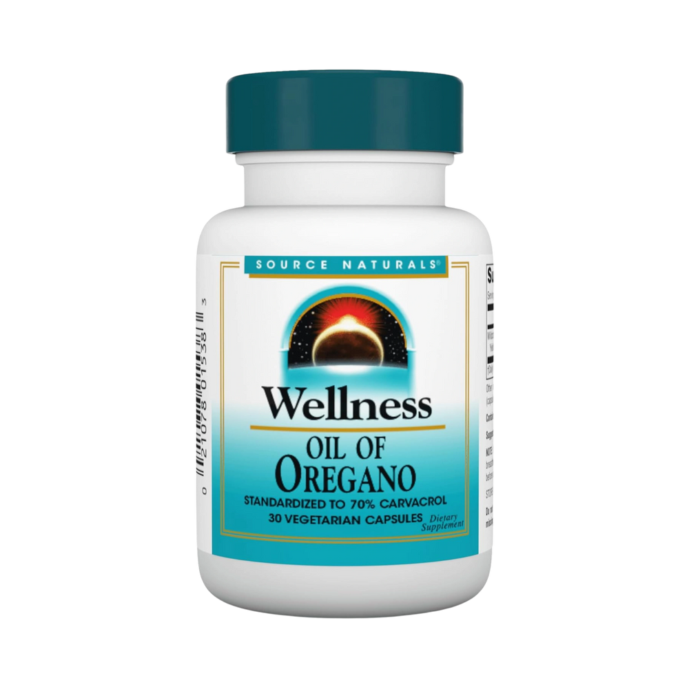 Source Naturals, Wellness Oil of Oregano, 30 Vegetarian Capsules