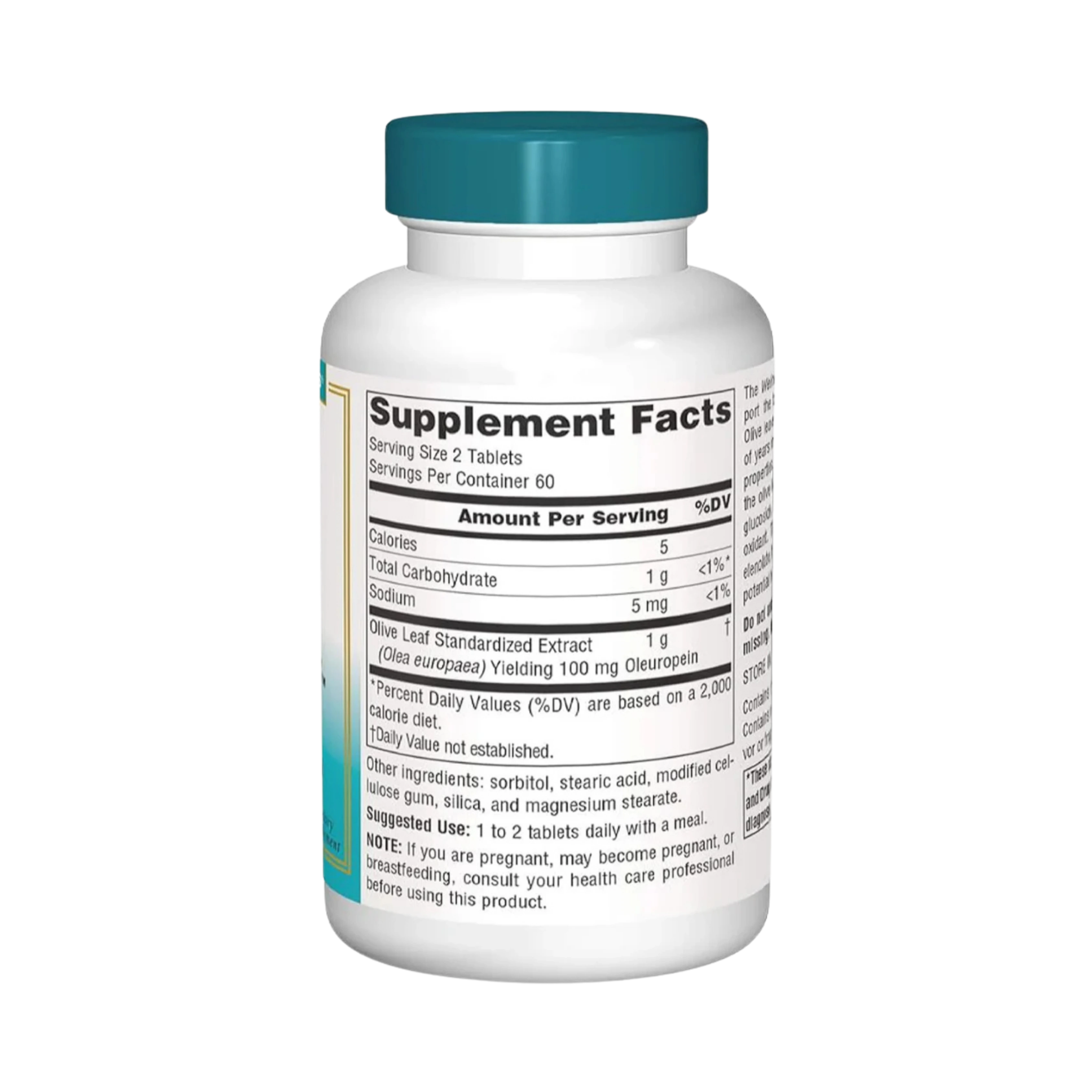 Source Naturals, Wellness Olive Leaf, 120 Tablets