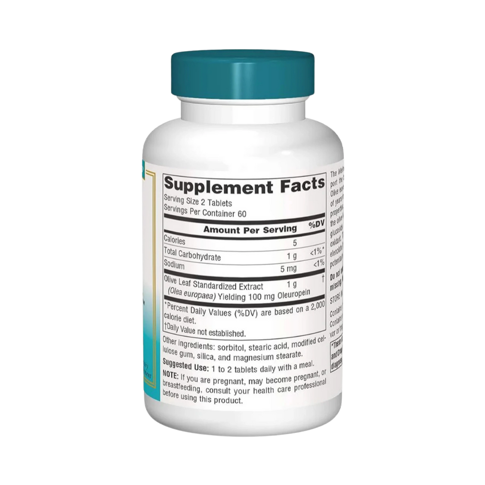 Source Naturals, Wellness Olive Leaf, 120 Tablets