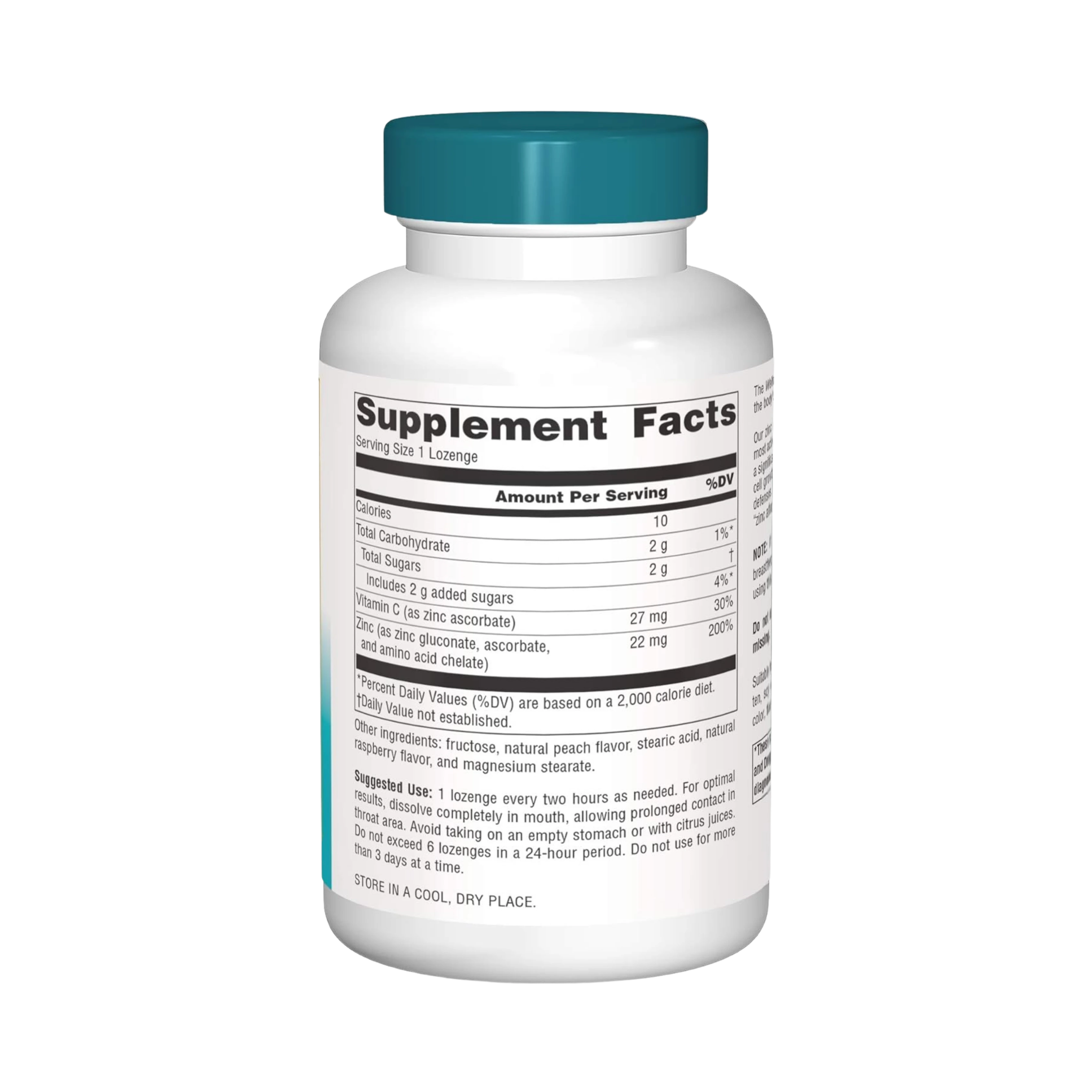 Source Naturals, Wellness Zinc Lozenges, 23 Mg, 120 Lozenge