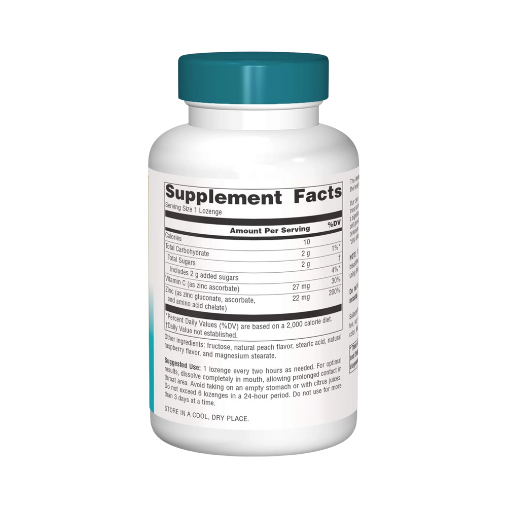 Source Naturals, Wellness Zinc Lozenges, 23 Mg, 120 Lozenge