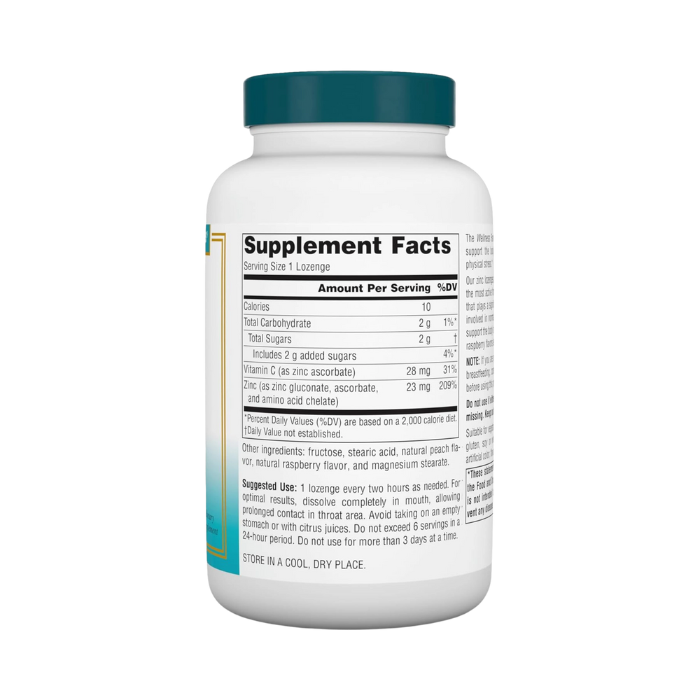 Source Naturals, Wellness Zinc Lozenges, 23 Mg, 60 Lozenge