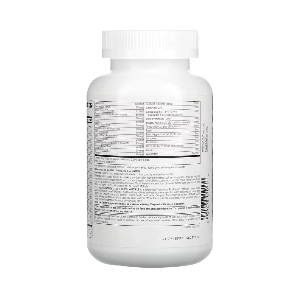 Source Naturals, Women's Life Force Multiple, 45 Tabs