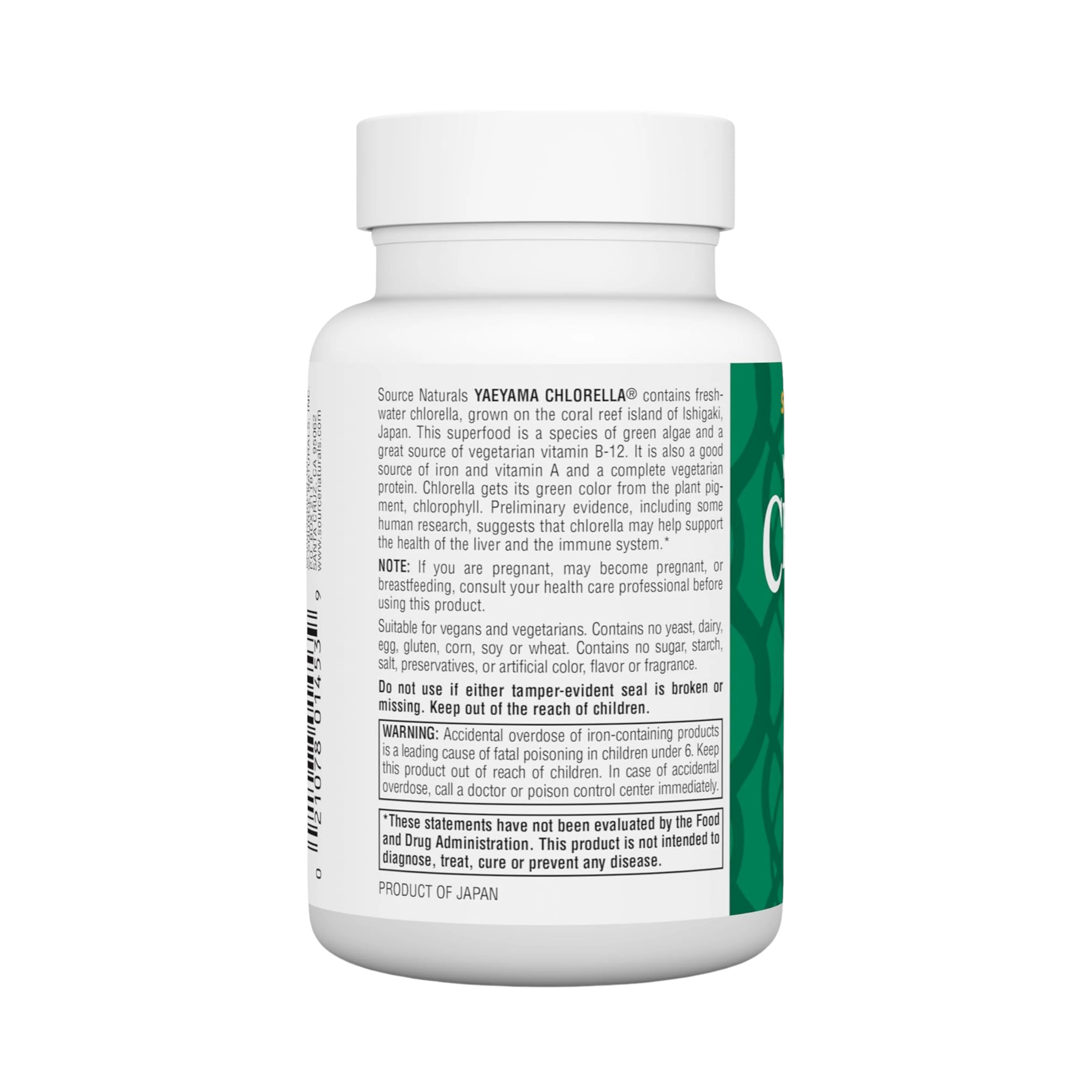 Source Naturals, Yaeyama Chlorella, 200 Mg, 300 Tablets