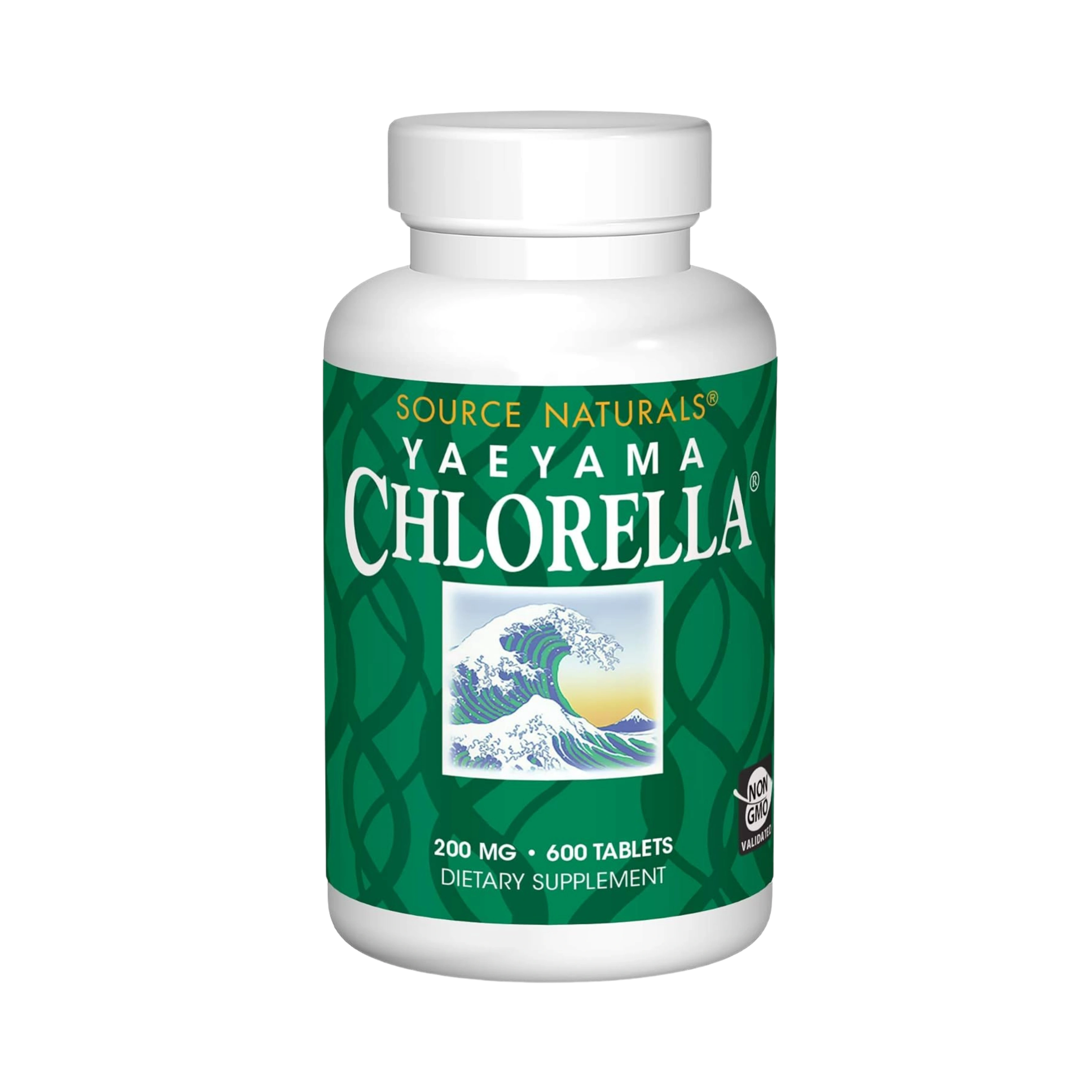Source Naturals, Yaeyama Chlorella, 200 Mg, 600 Tablets