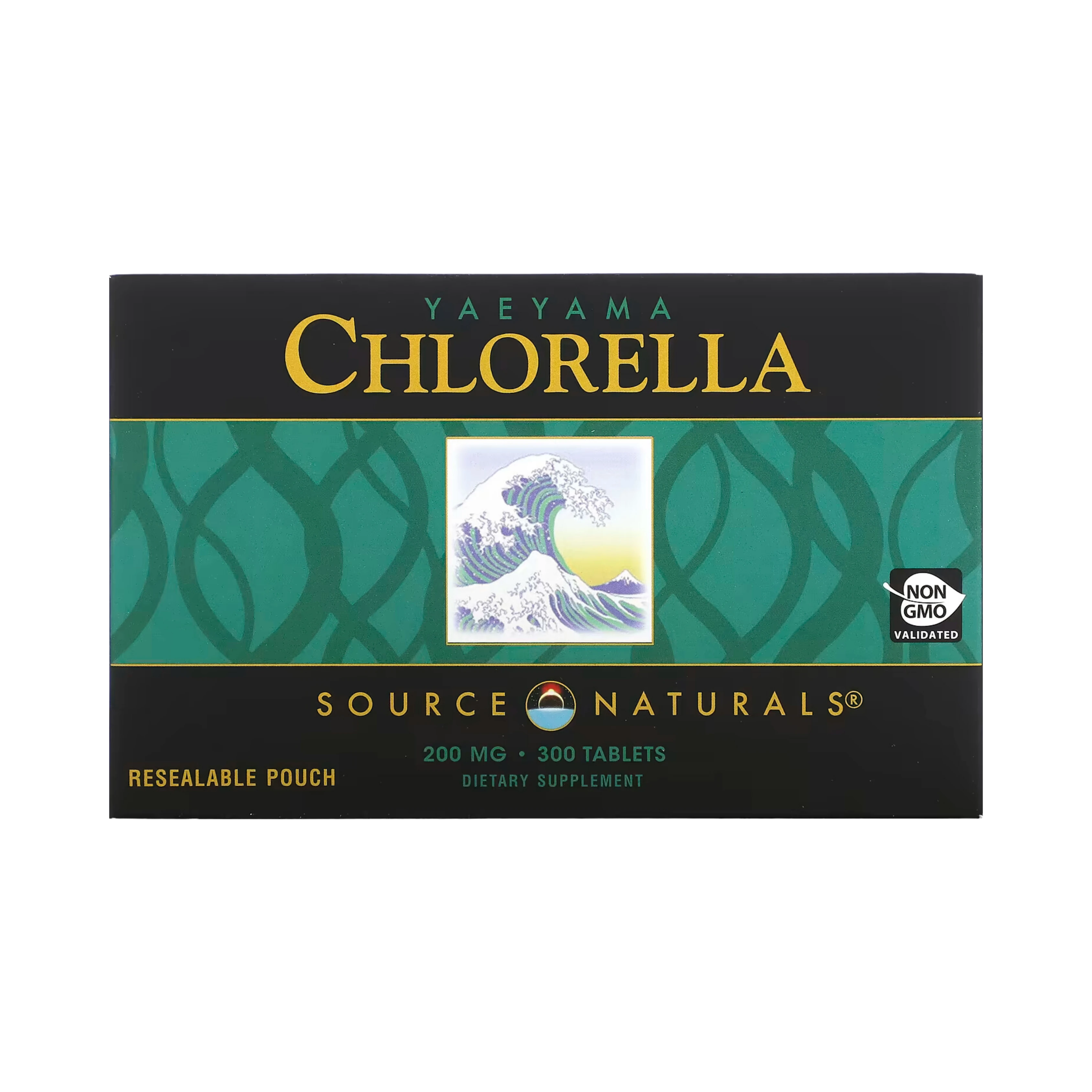 Source Naturals, Yaeyama Chlorella, 200 Mg, Box Tablets