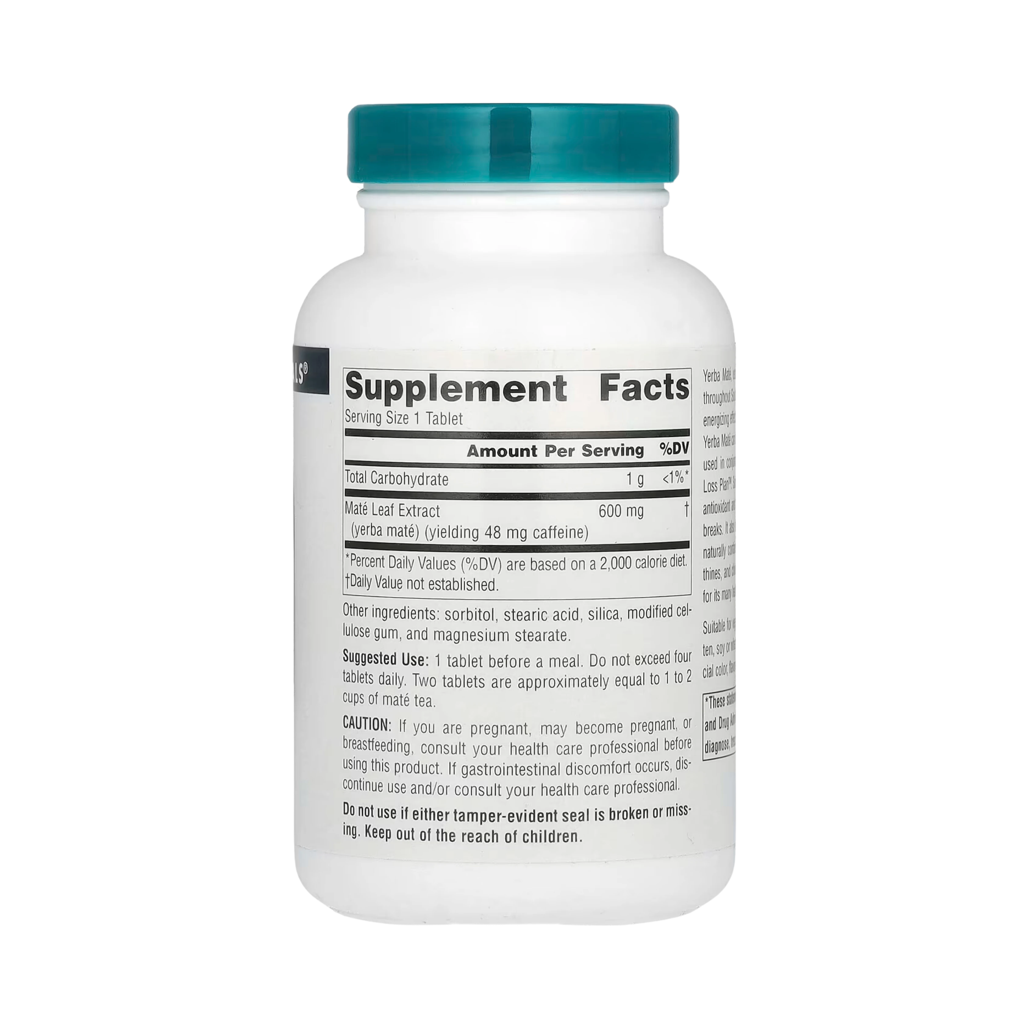 Source Naturals, Yerba Maté, 600 Mg, 90 Tablets