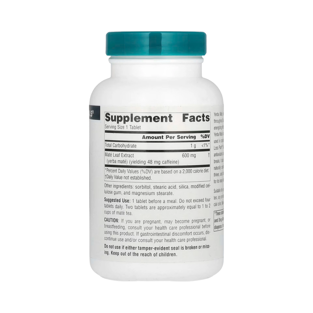 Source Naturals, Yerba Maté, 600 Mg, 90 Tablets