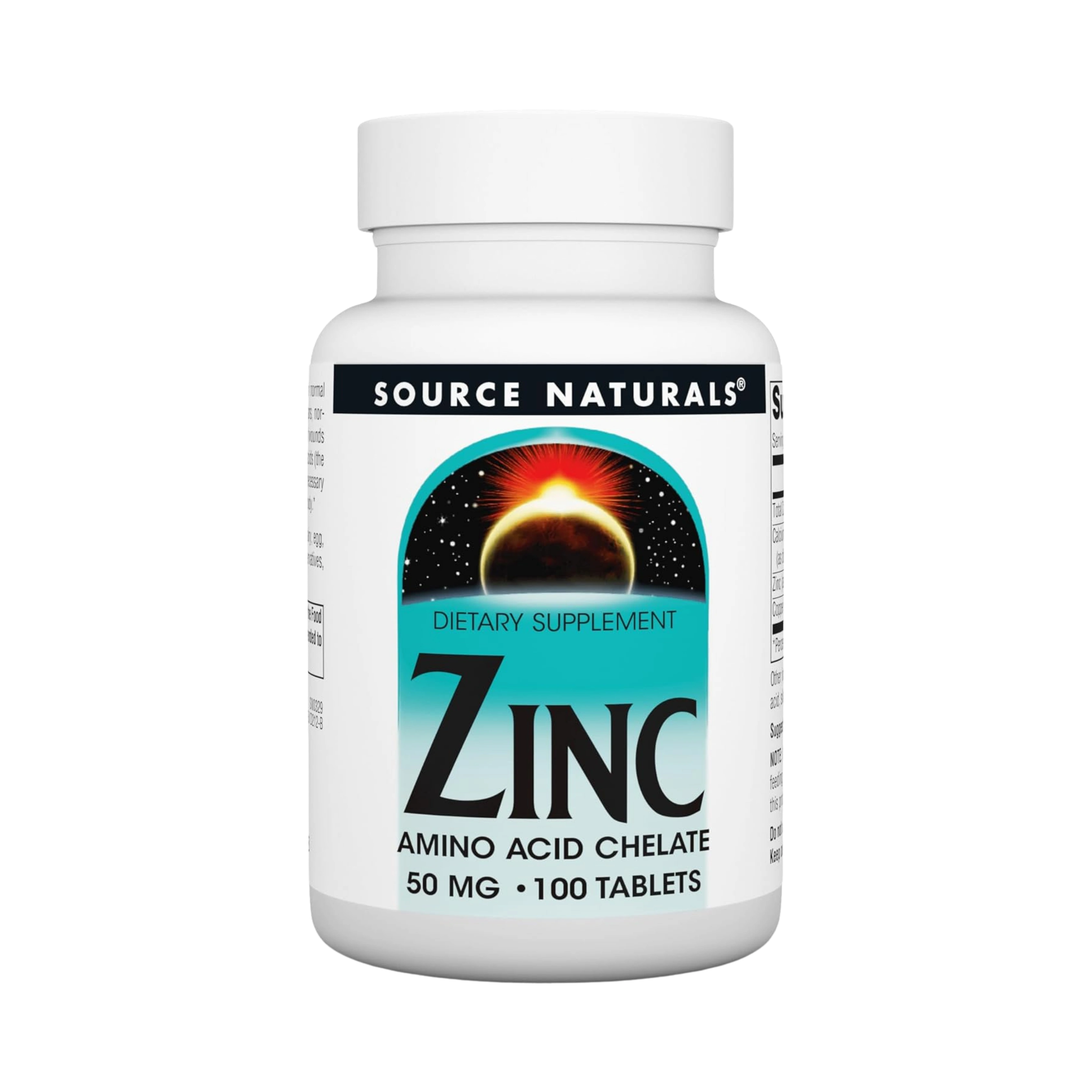Source Naturals, Zinc, 100 Tablets