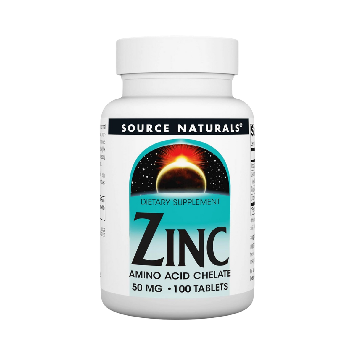 Source Naturals, Zinc, 100 Tablets