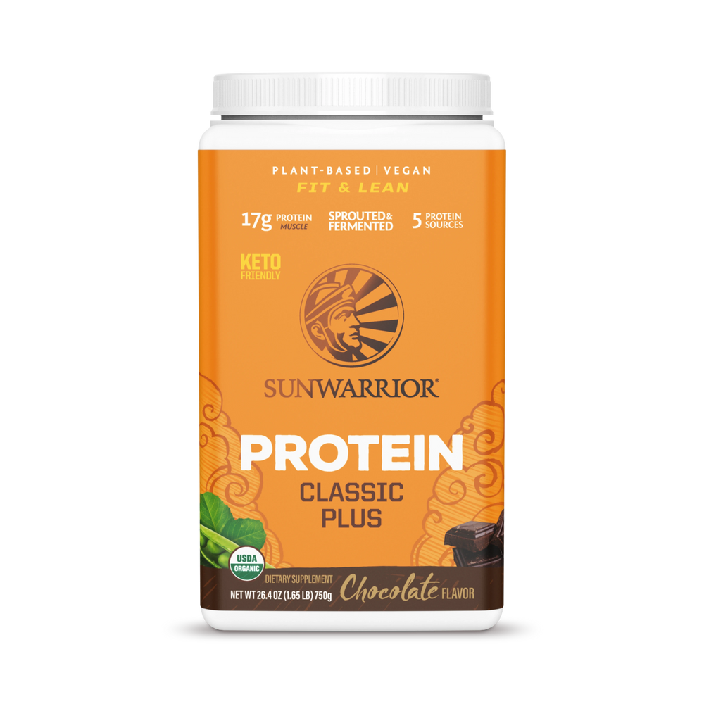 Sunwarrior, Classic Plus Protein, Chocolate, 750 g