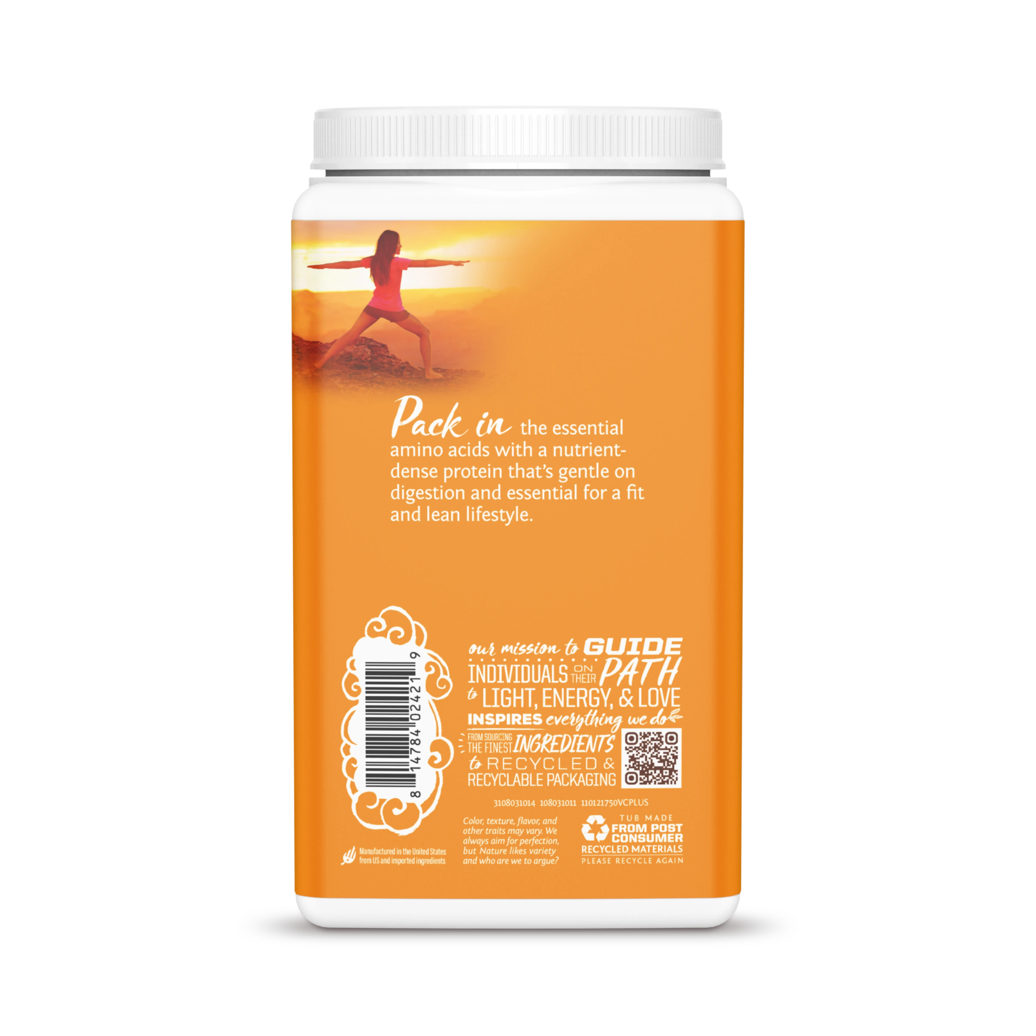 Sunwarrior, Classic Plus Protein, Vanilla, 750 g