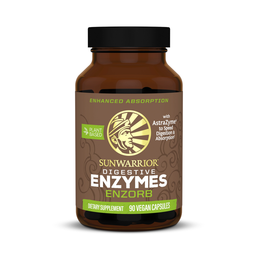 Sunwarrior, Digestive Enzymes, Enzorb , 90 Vegan Capsules