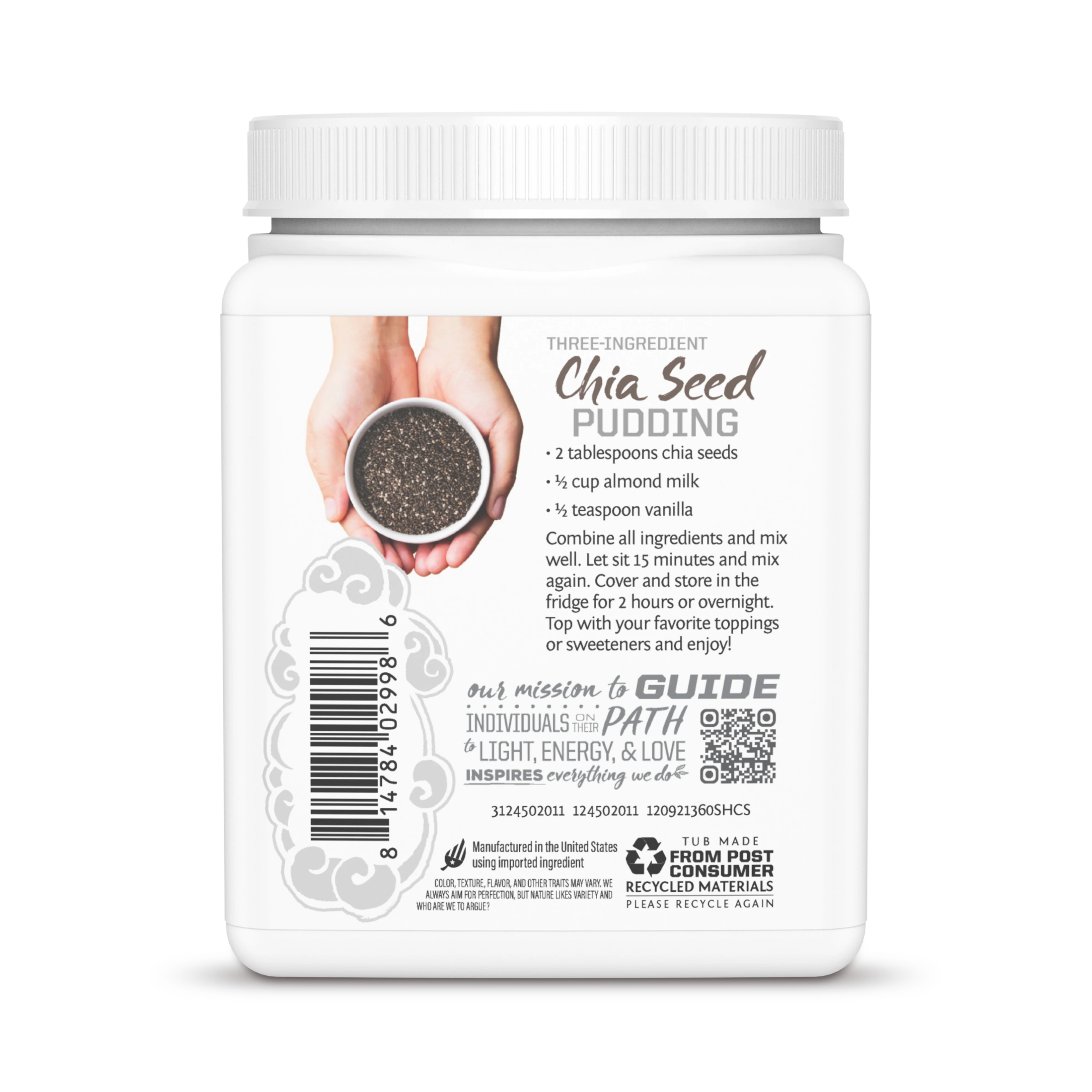 Sunwarrior, Harvest, Chia Seeds, 360 g