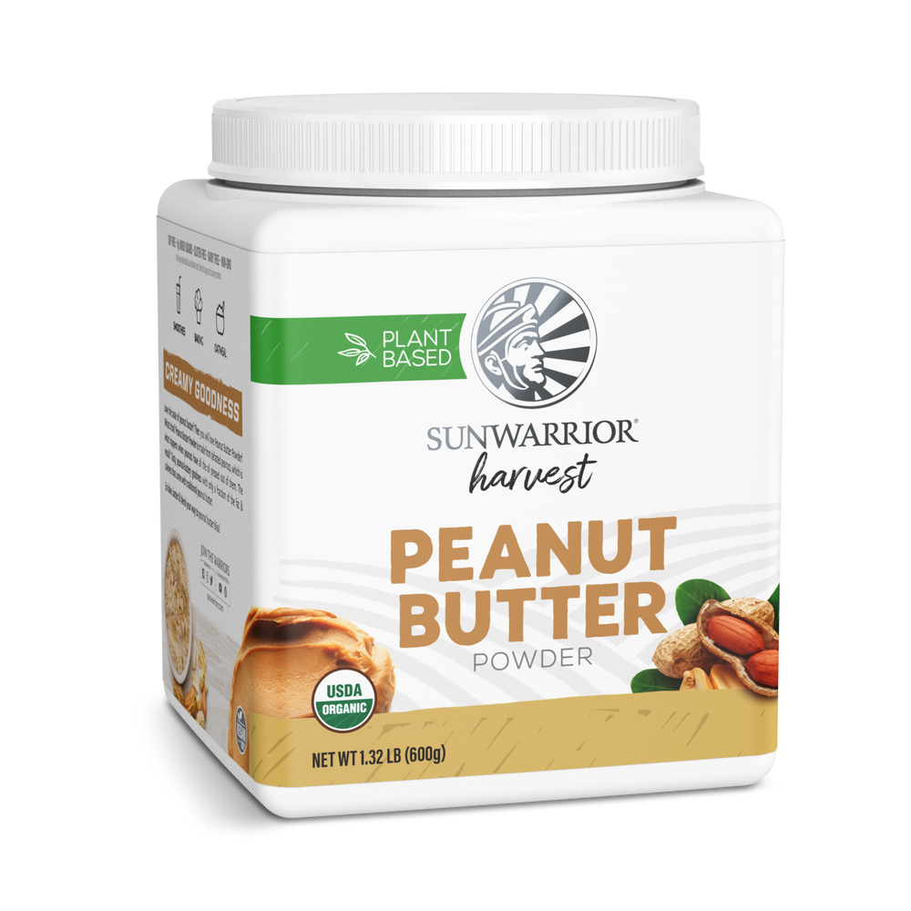 Sunwarrior, Harvest, Peanut Butter Powder, 600 g