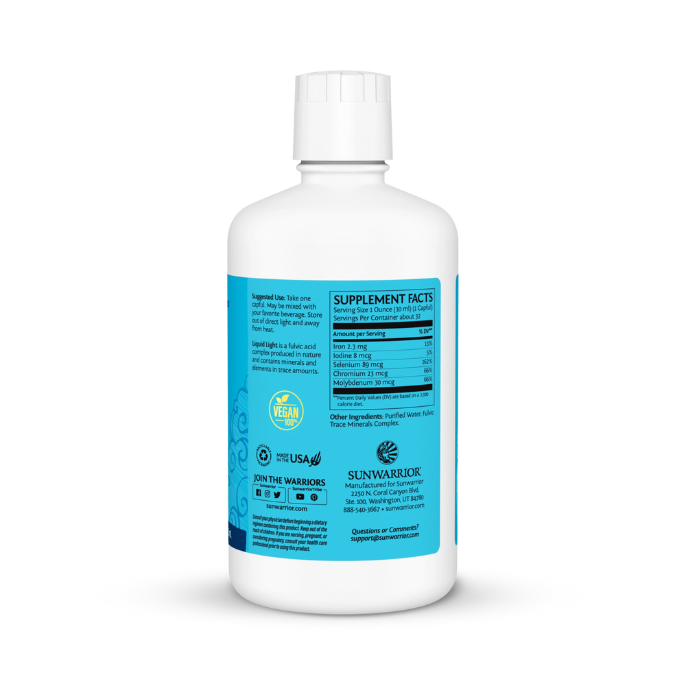 Sunwarrior, Liquid Light, Fulvic Acid Complex, 32 Fl Oz