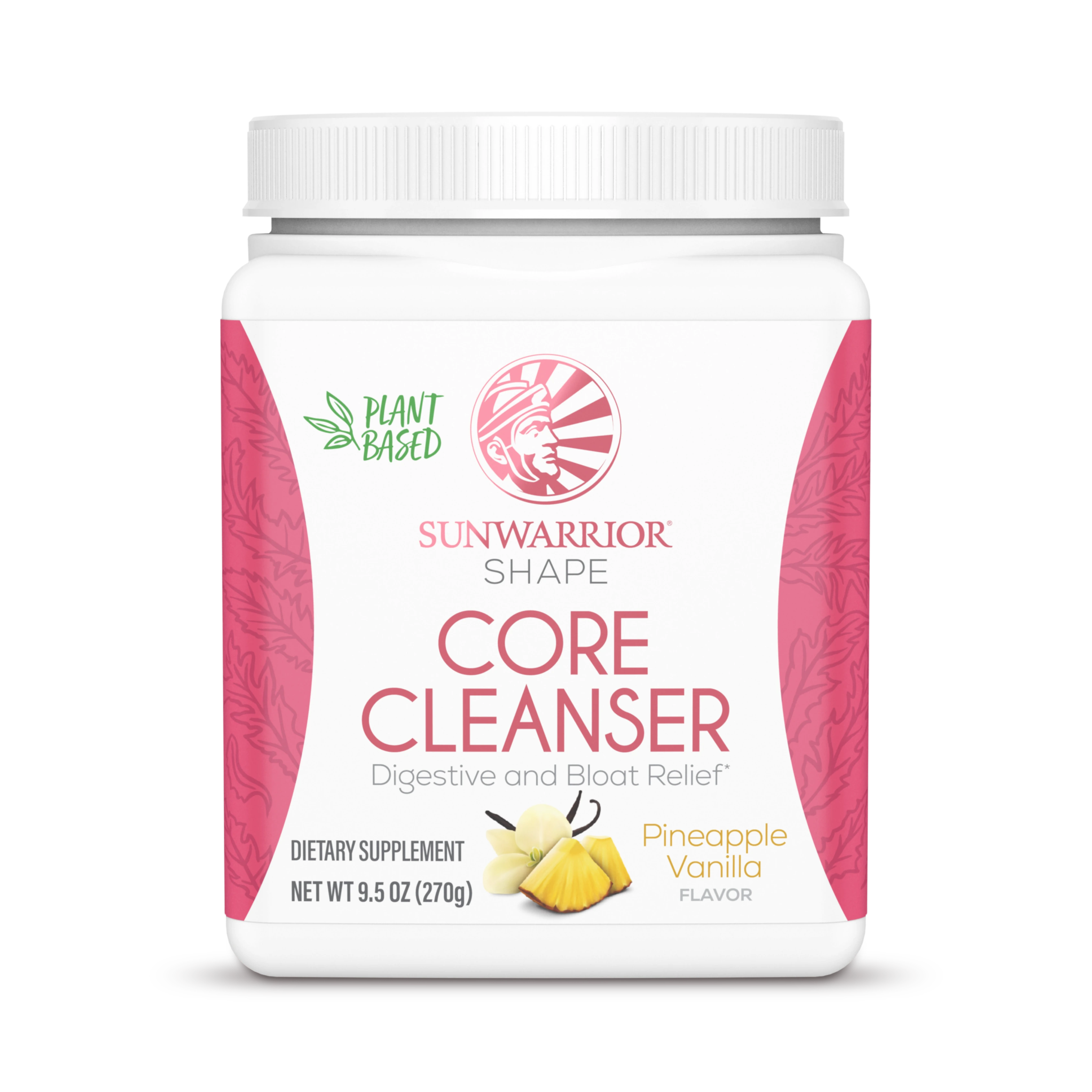 Sunwarrior, Shape, Core Cleanser, Pineapple Vanilla, 270 g