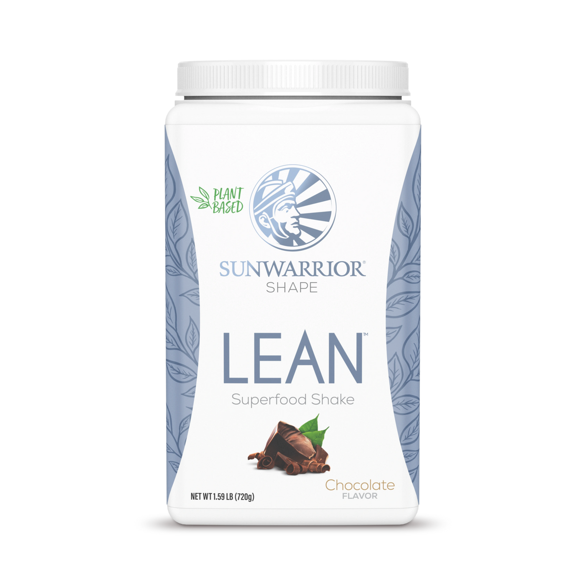 Sunwarrior, Shape, Lean Superfood Shake, Chocolate, 720 g