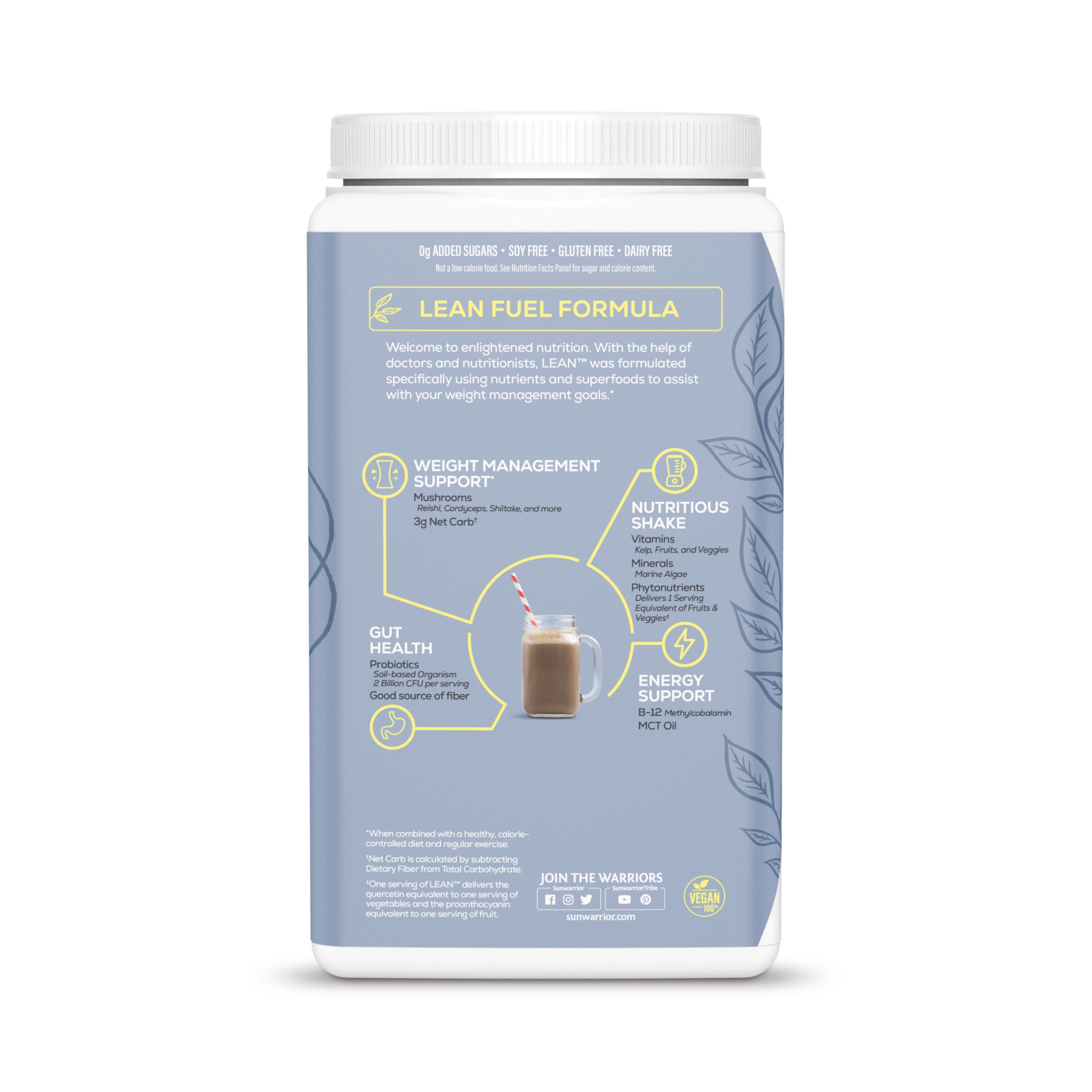 Sunwarrior, Shape, Lean Superfood Shake, Vanilla, 720 g